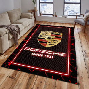 Porsche 08 Teppich - Teppich mit Automotiv-Motiv