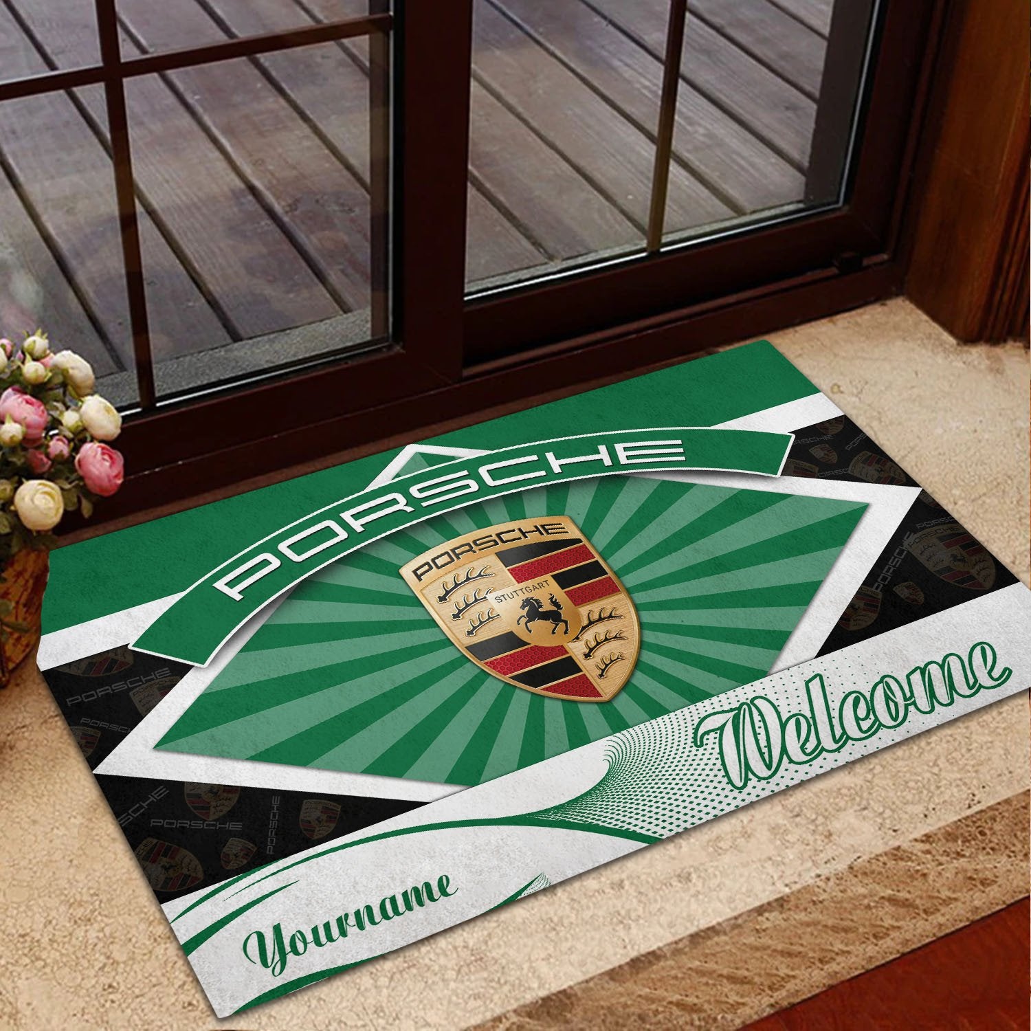 Porsche 06 Teppich - Teppich mit Automotiv-Motiv