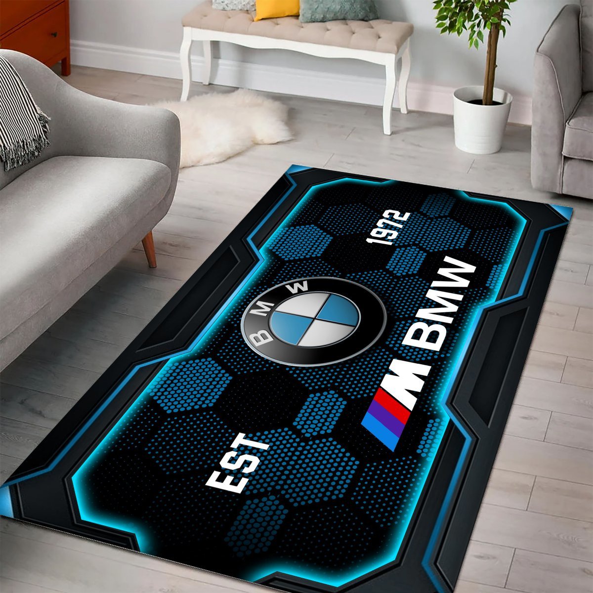 BMW M Car Teppich - Teppich mit Automotiv-Motiv – Bild 2