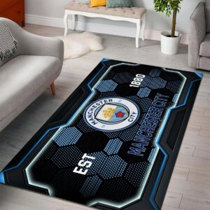 Alternative view of Manchester City Teppich - Premier League Teppich 2