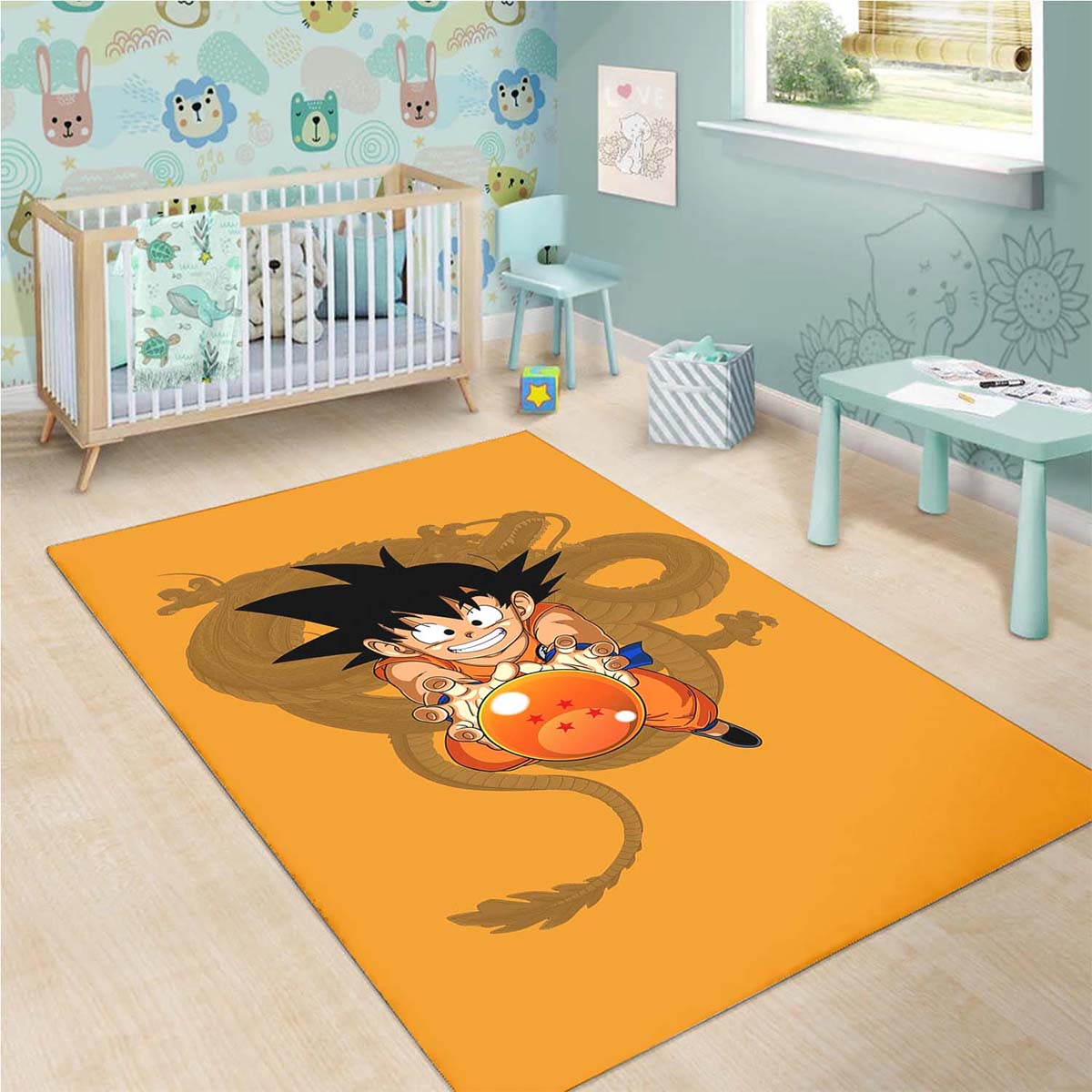 Goku Orange Dragon Ball Z Teppich – Bild 3