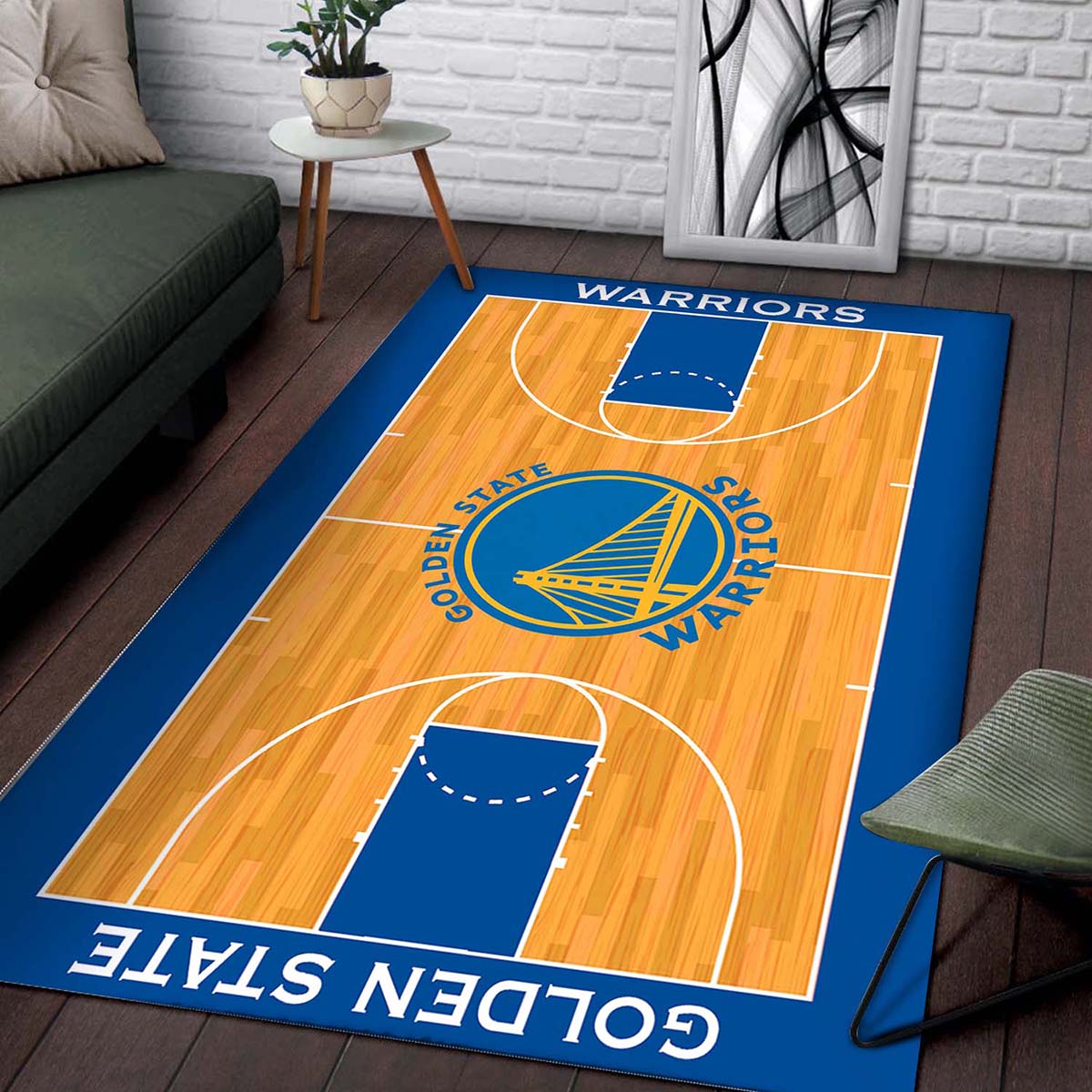 Golden State Basketball Teppich – Bild 2