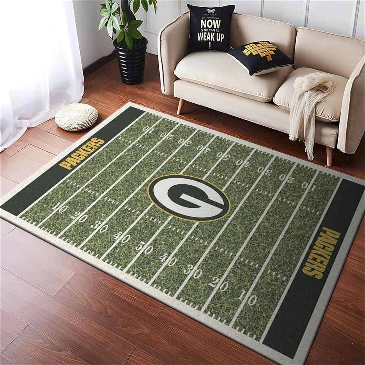 Green Bay Packers Football Teppich