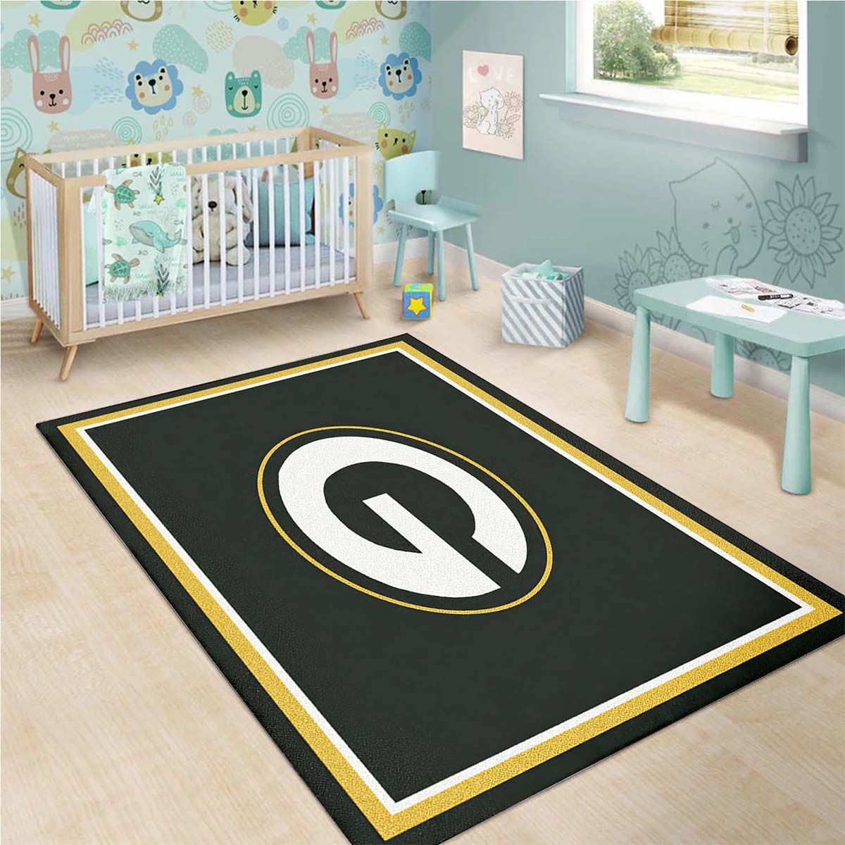 Green Bay Packers Nfl Spirit Teppich – Bild 3