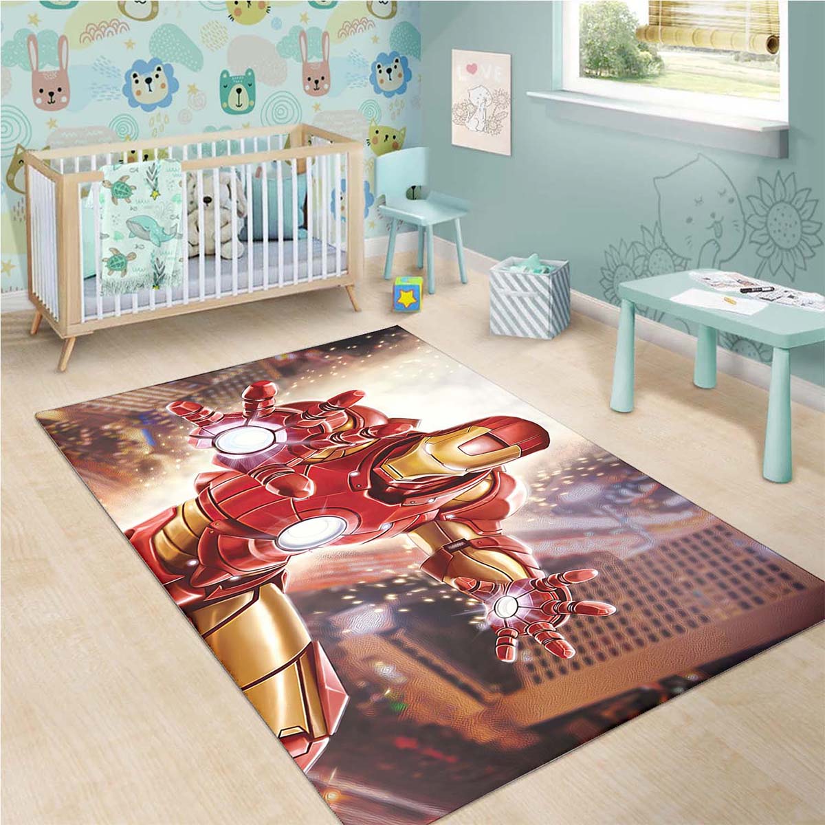 Iron Man Avengers Marvel Teppich – Bild 3