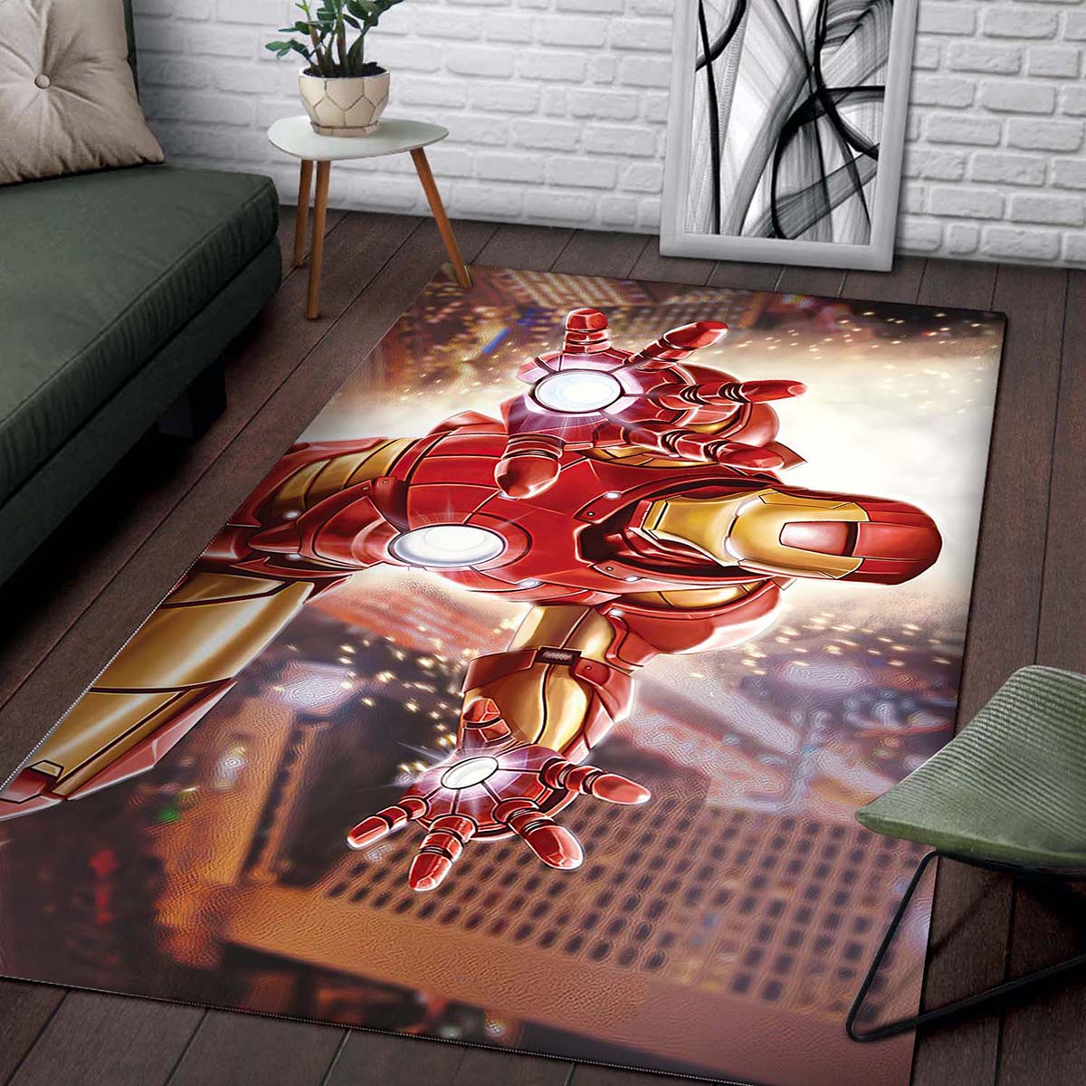 Iron Man Avengers Marvel Teppich – Bild 2