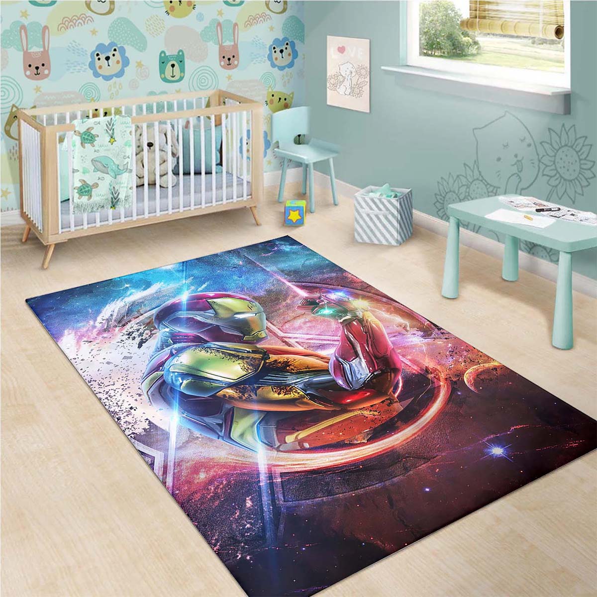 Iron Man Tapis Marvel Superhero Teppich – Bild 3