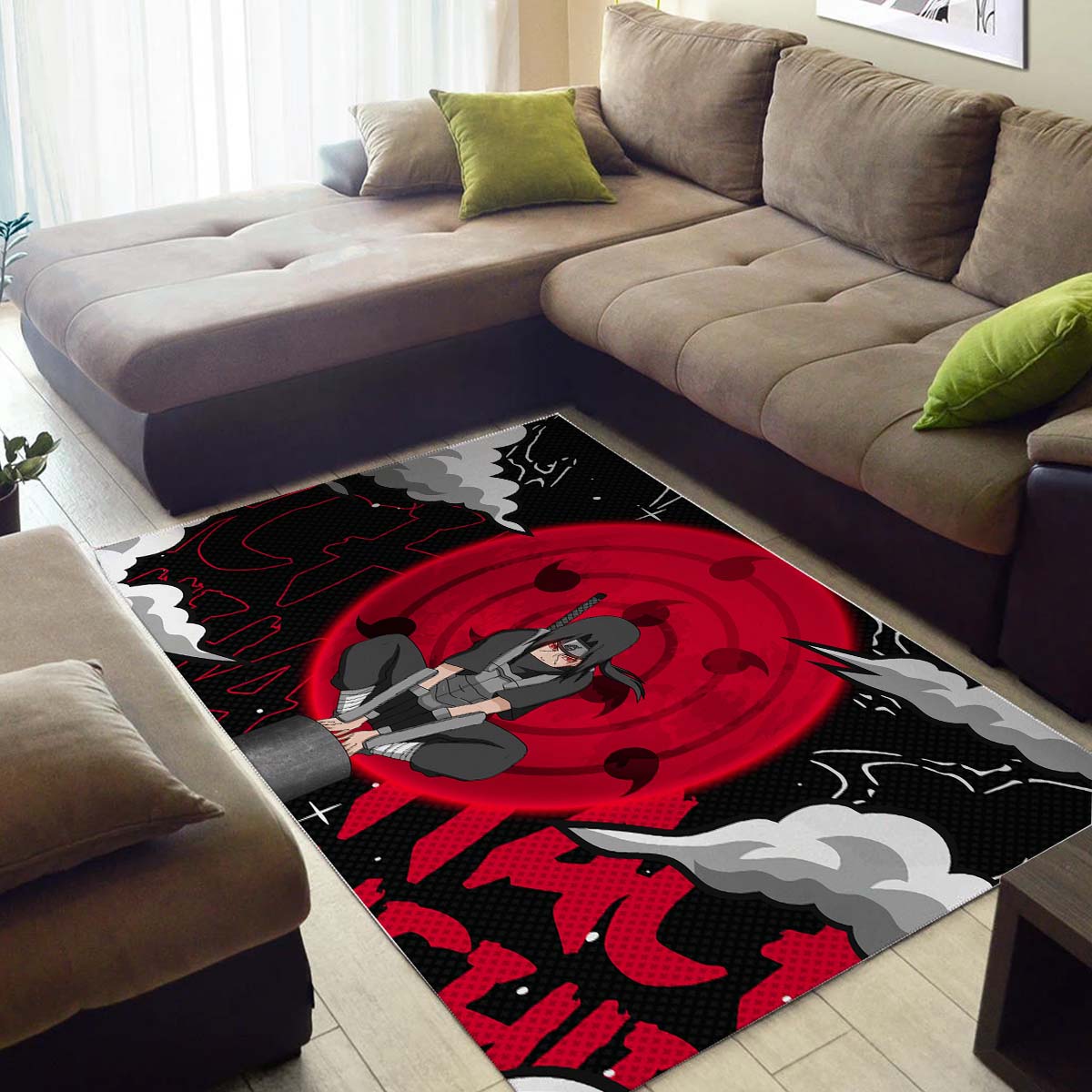 Itachi Uchiha 1 Teppich – Bild 3