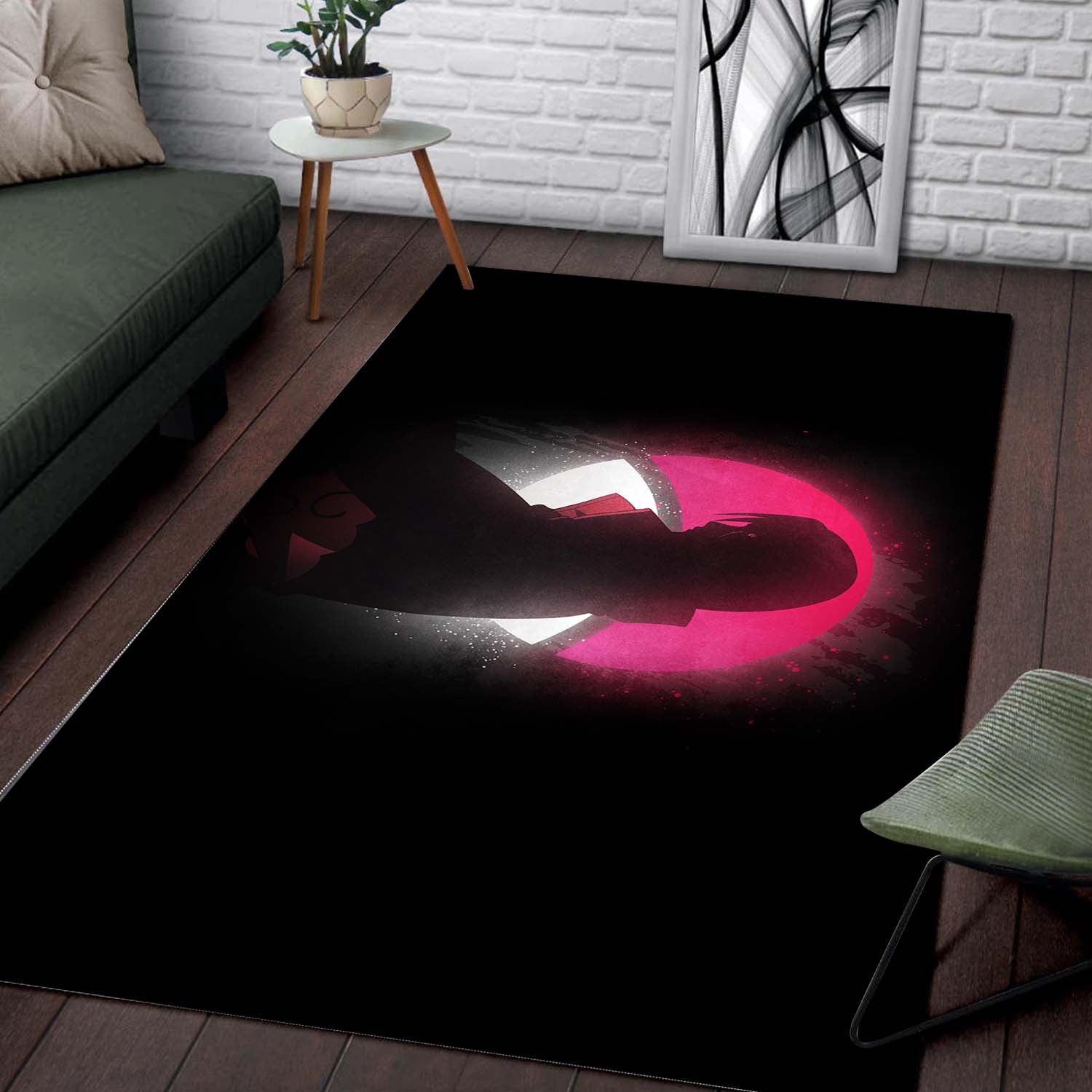 Itachi Uchiha Glow Teppich – Bild 2