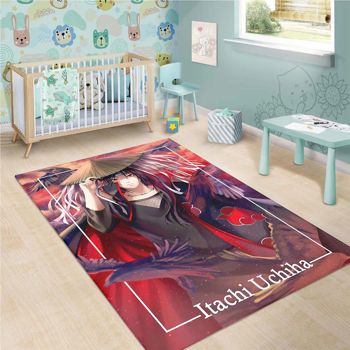 Itachi Uchiha In Naruto Cool 02 Teppich – Bild 3