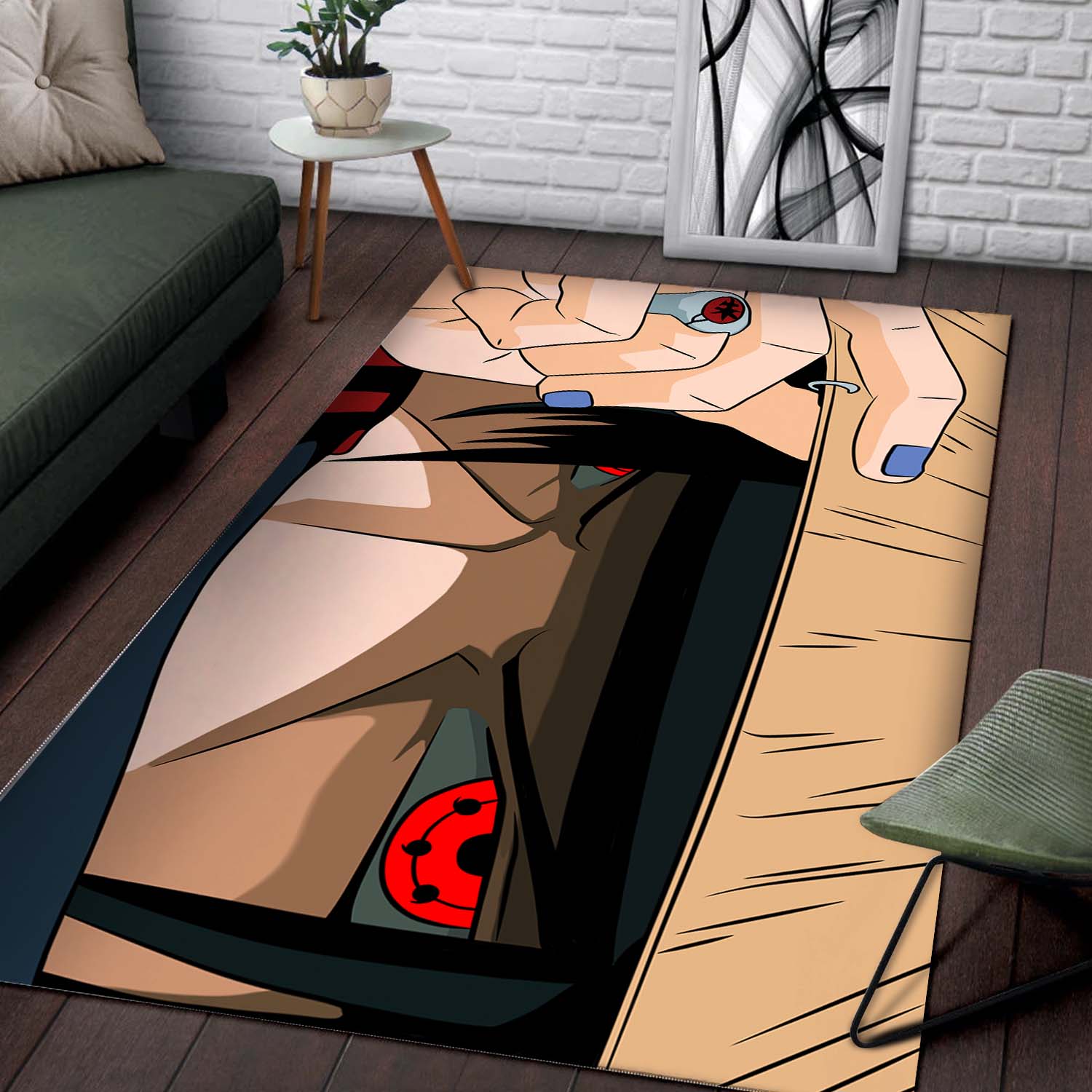 Itachi Uchiha Sharingan Teppich – Bild 2