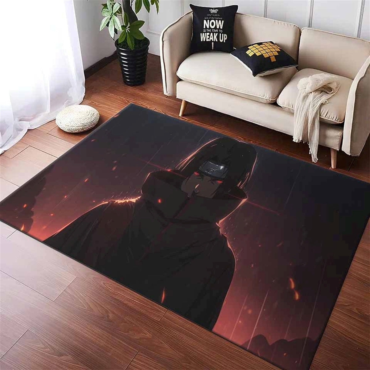 Itachi Uchiha Neu01 Teppich