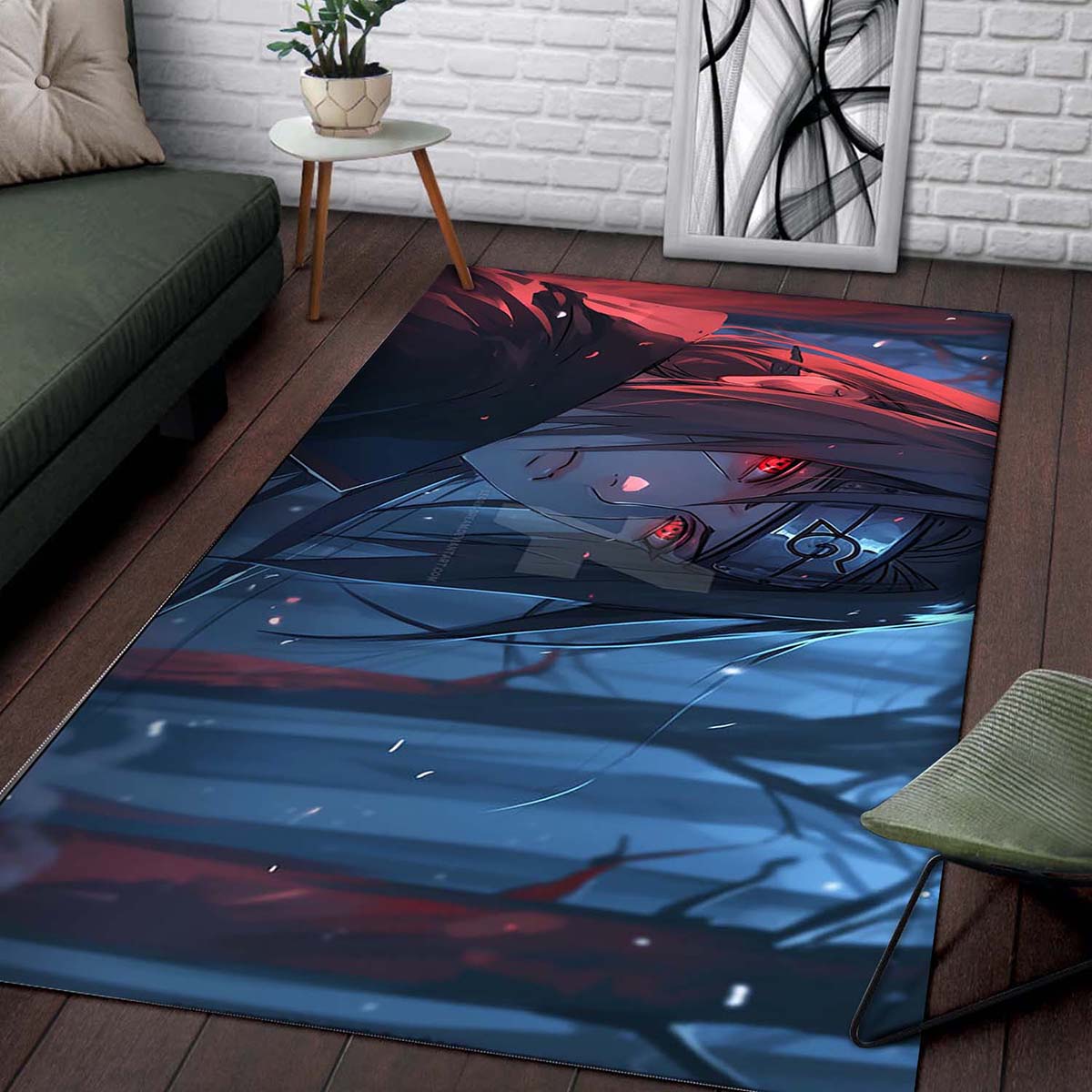 Itachi Uchiha 3 Teppich – Bild 2