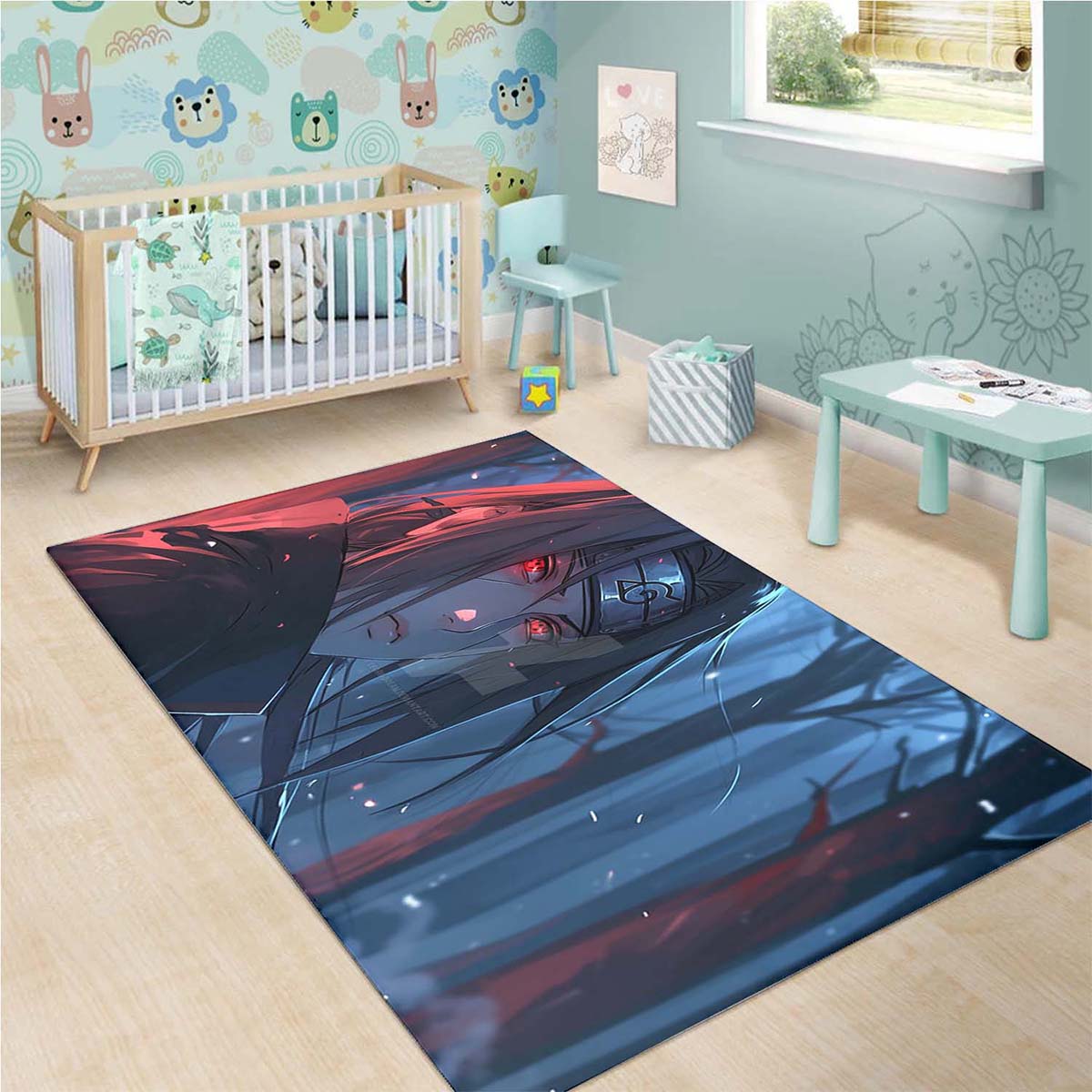 Itachi Uchiha 3 Teppich – Bild 3