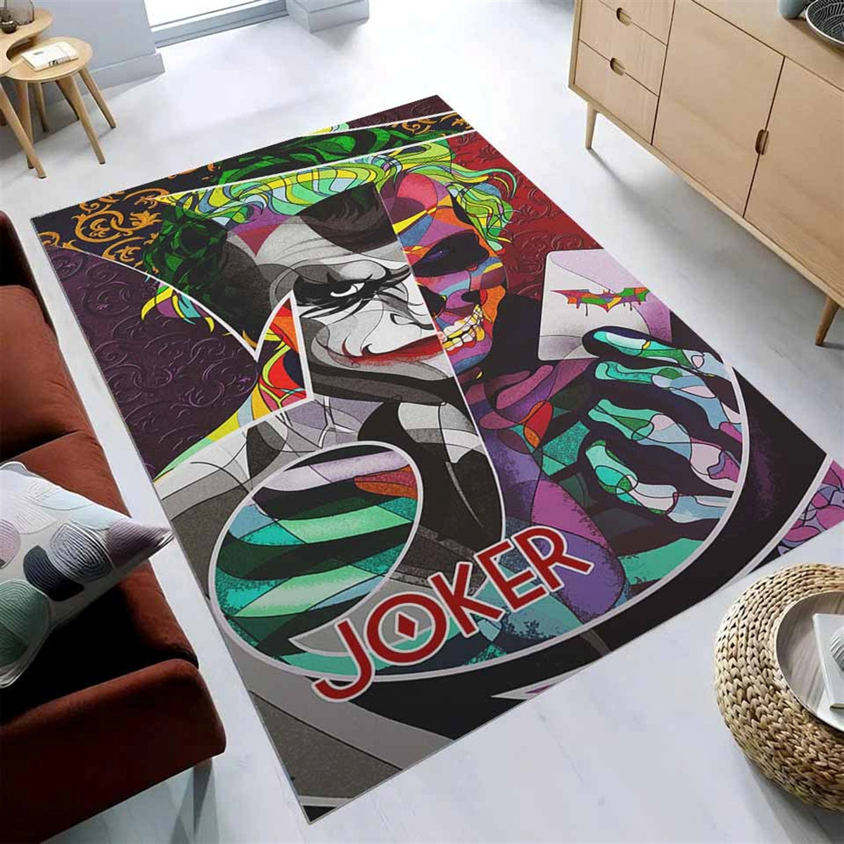 Joker Movie Floor Decor Teppich