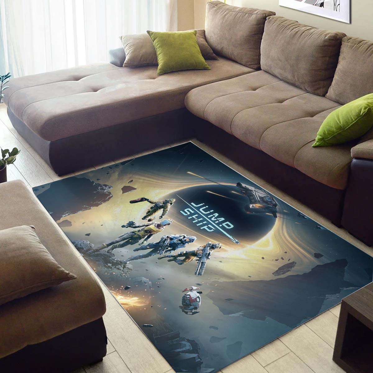 Jump Ship Key Art Teppich – Bild 3
