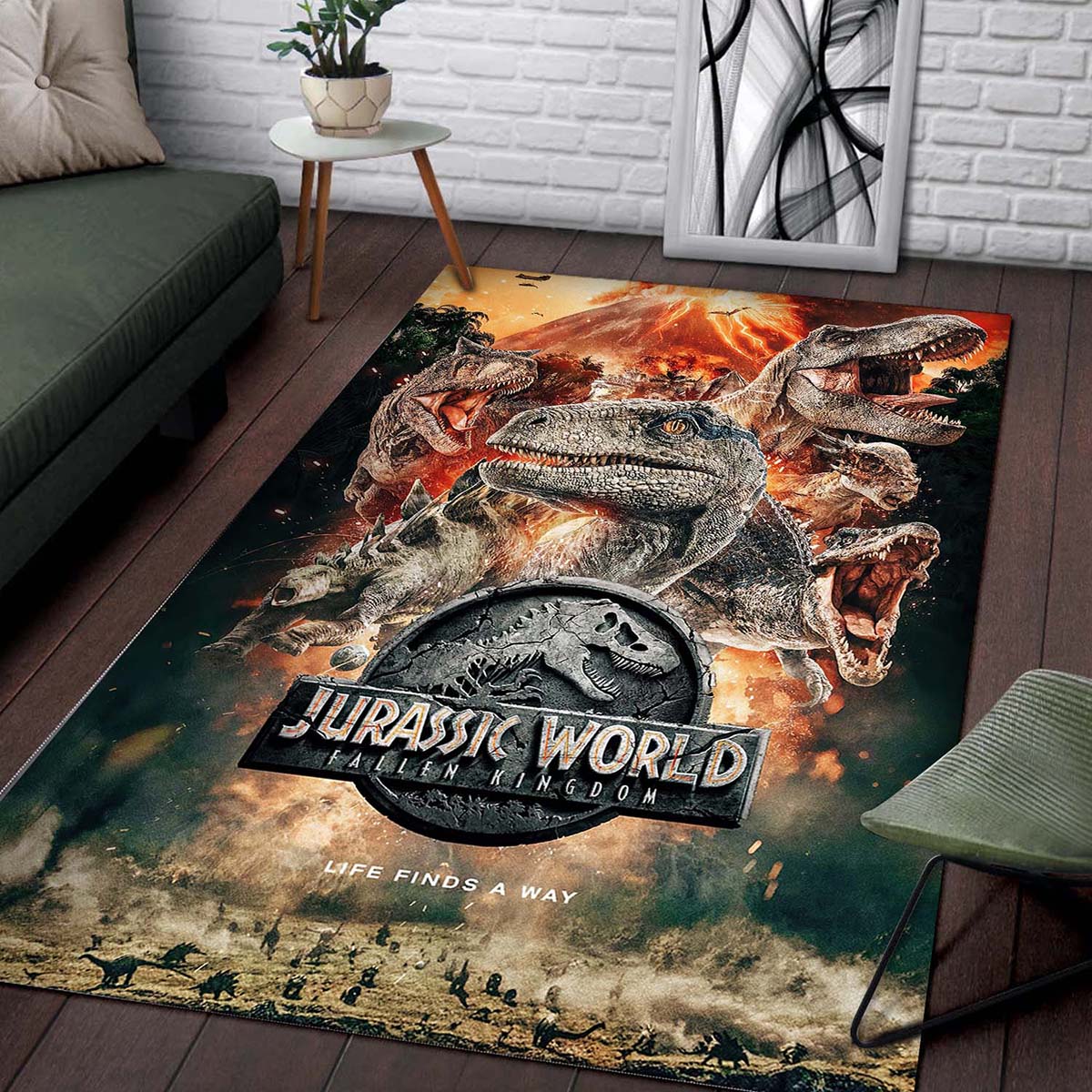 Jurassic World Movies De36952 Teppich – Bild 2