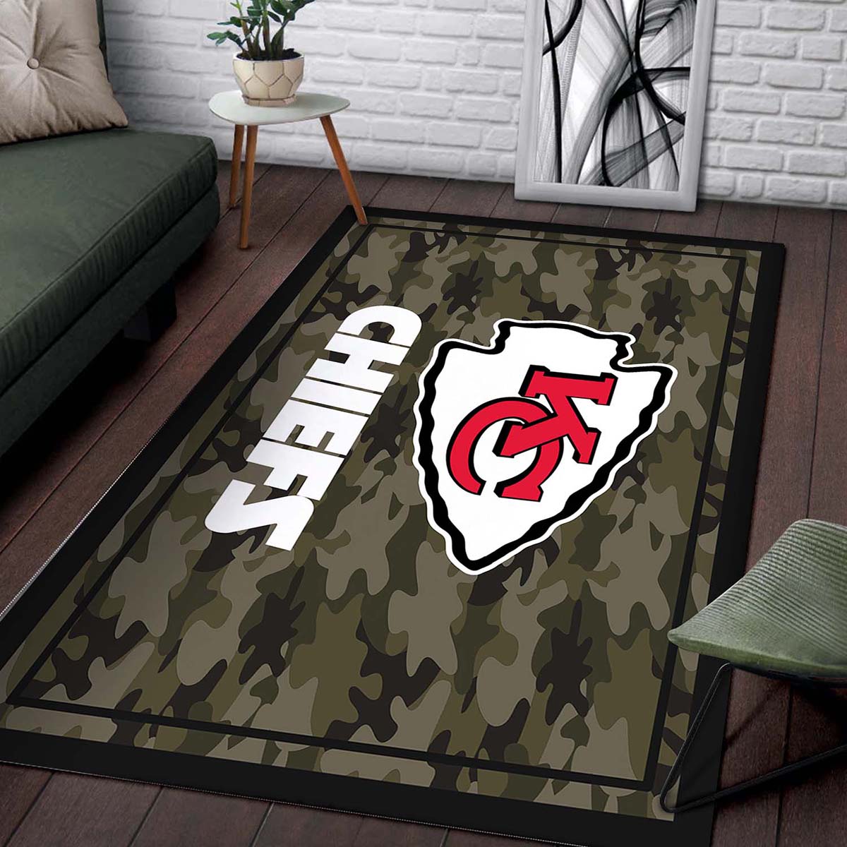 Kansas City Chiefs Fuballmannschaft Teppich – Bild 2