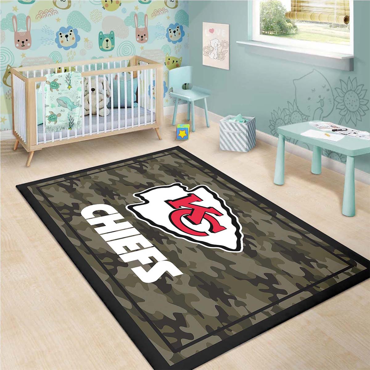 Kansas City Chiefs Fuballmannschaft Teppich – Bild 3