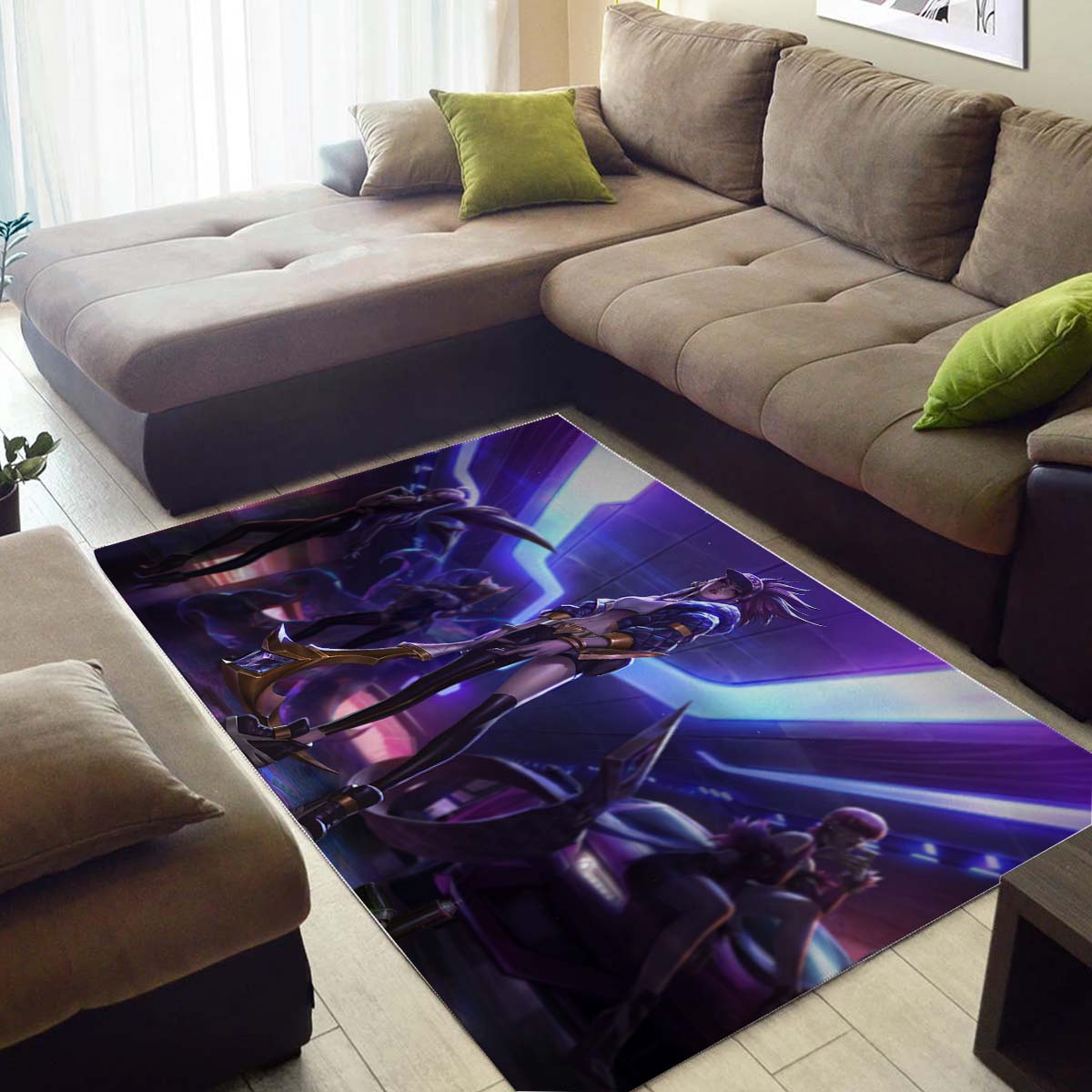 Kda Akali Ahri 1 Teppich – Bild 3