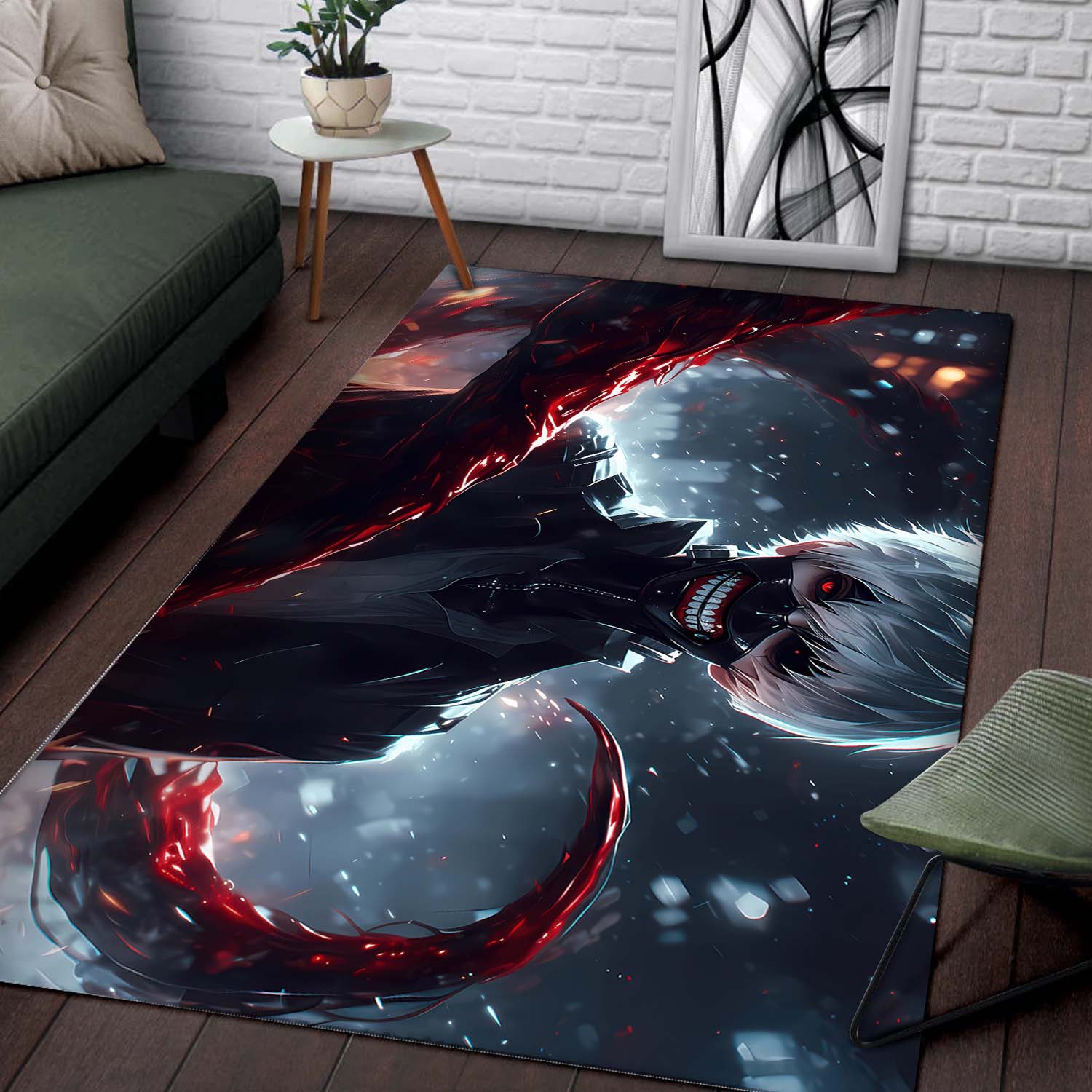 Ken Kaneki Gothic Teppich – Bild 2