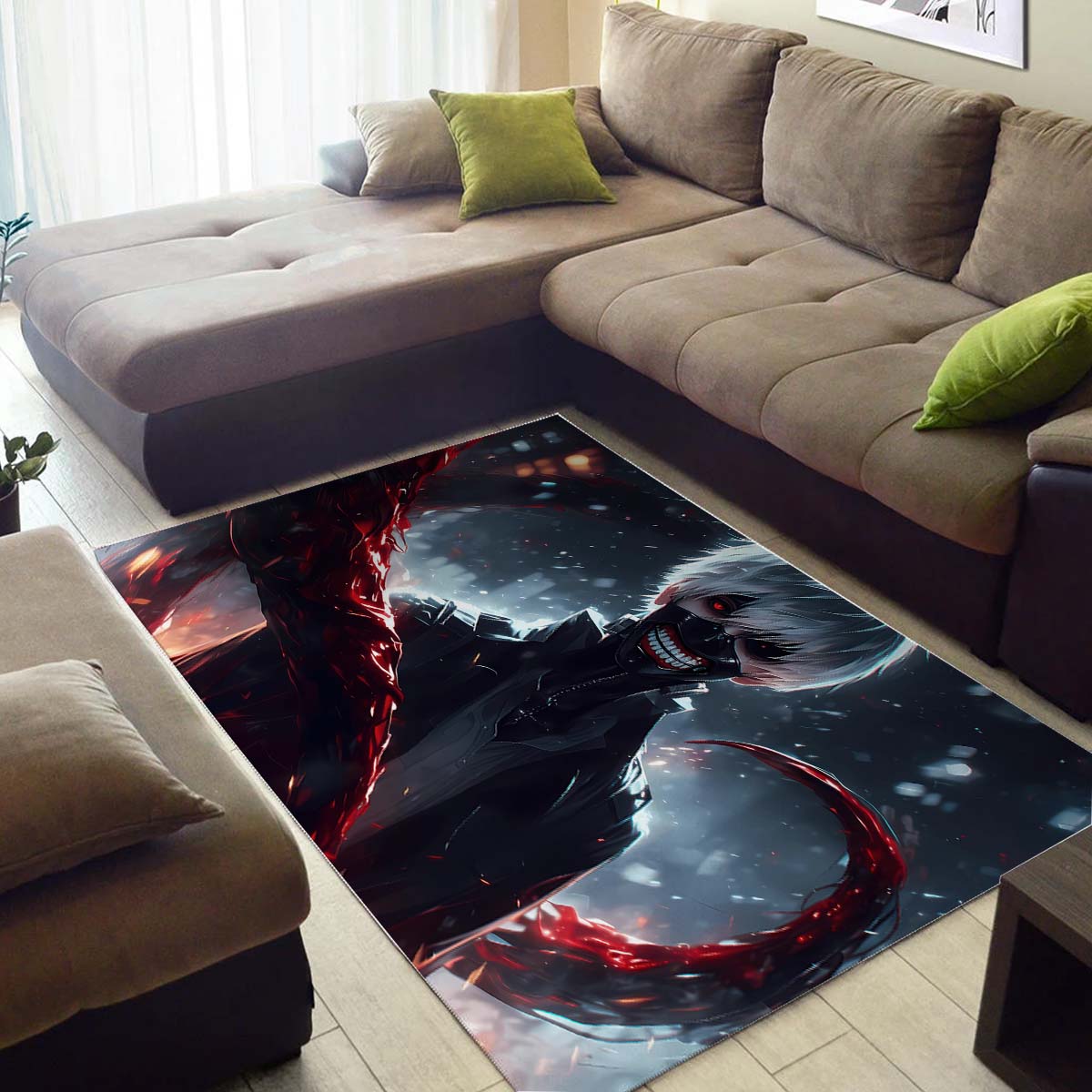 Ken Kaneki Gothic Teppich – Bild 3
