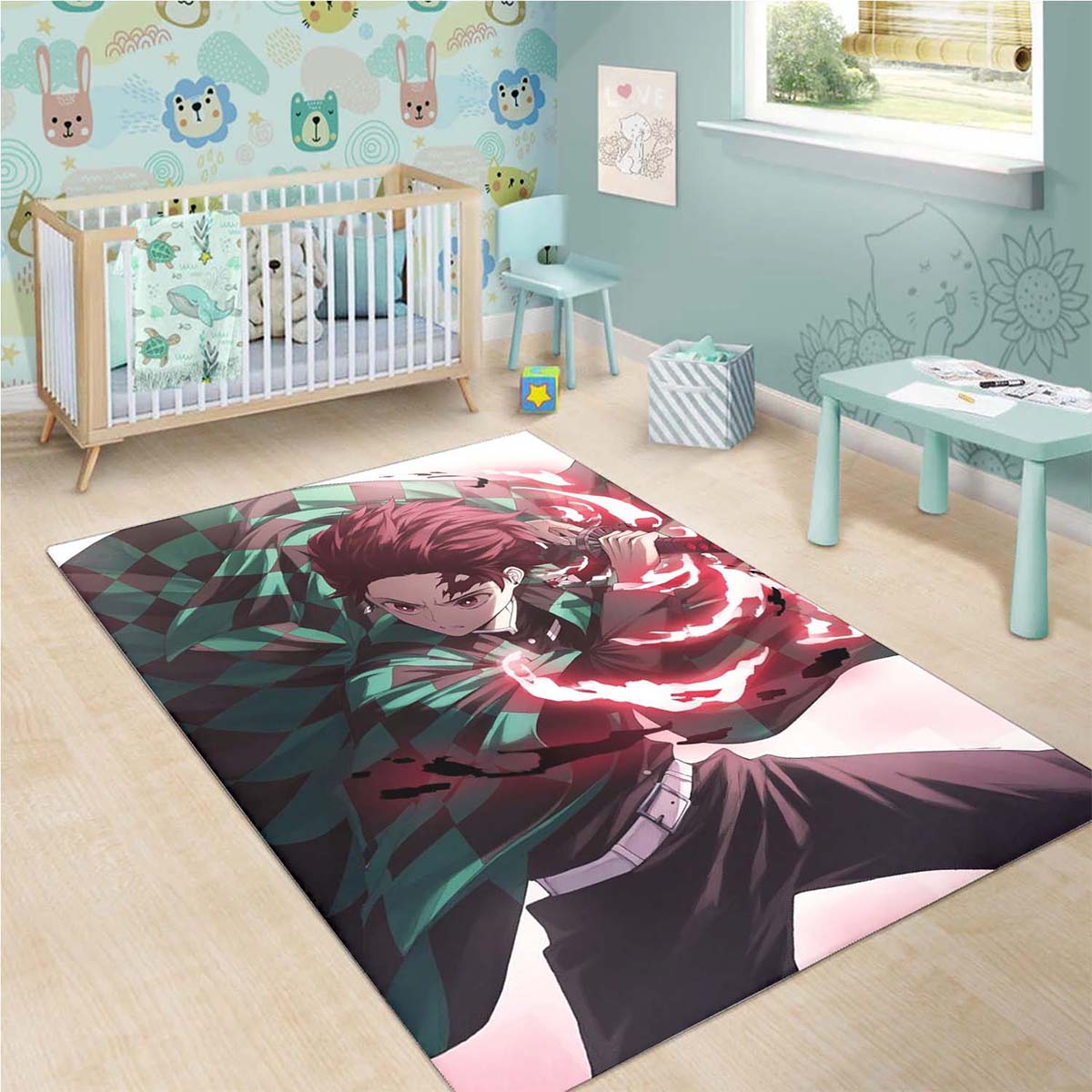 Kimetsu No Yaiba Tanjirou Kamado Teppich – Bild 3