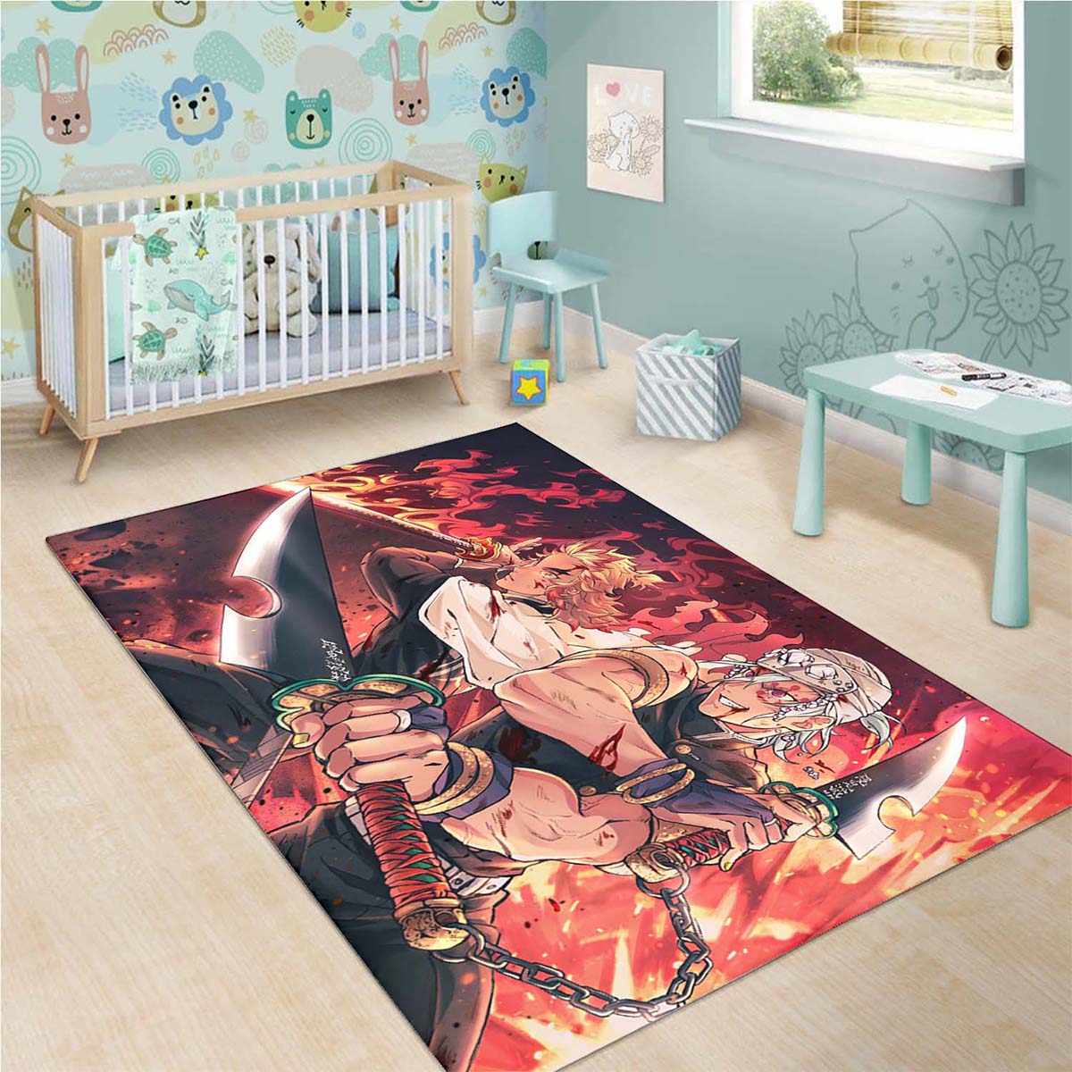 Kyojuro Rengoku And Tengen Uzui Teppich – Bild 3