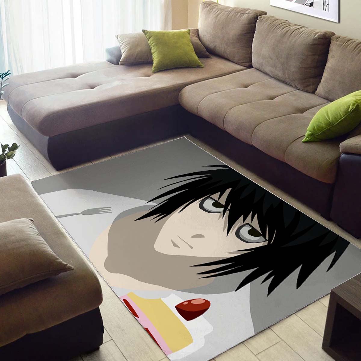 L Lawliet Death Teppich – Bild 3