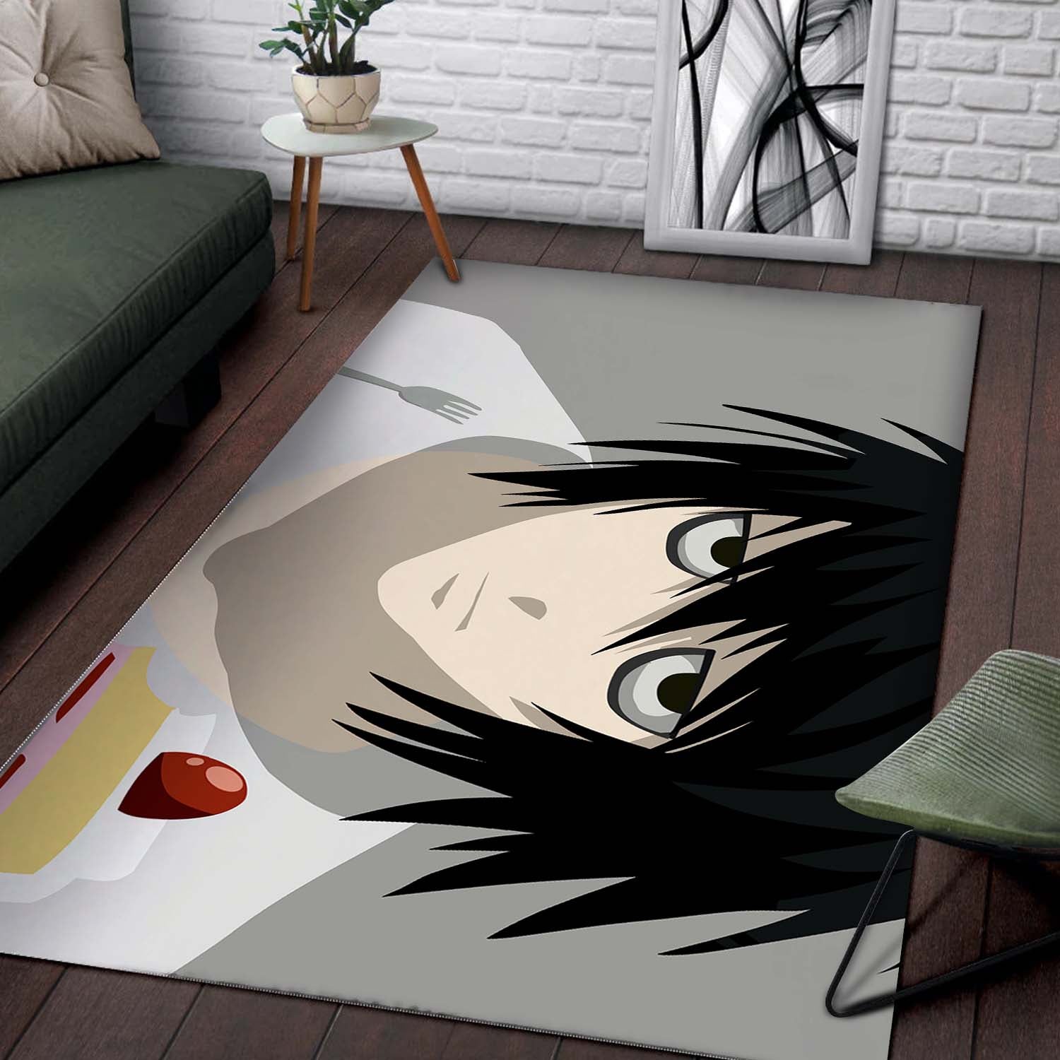 L Lawliet Death Teppich – Bild 2
