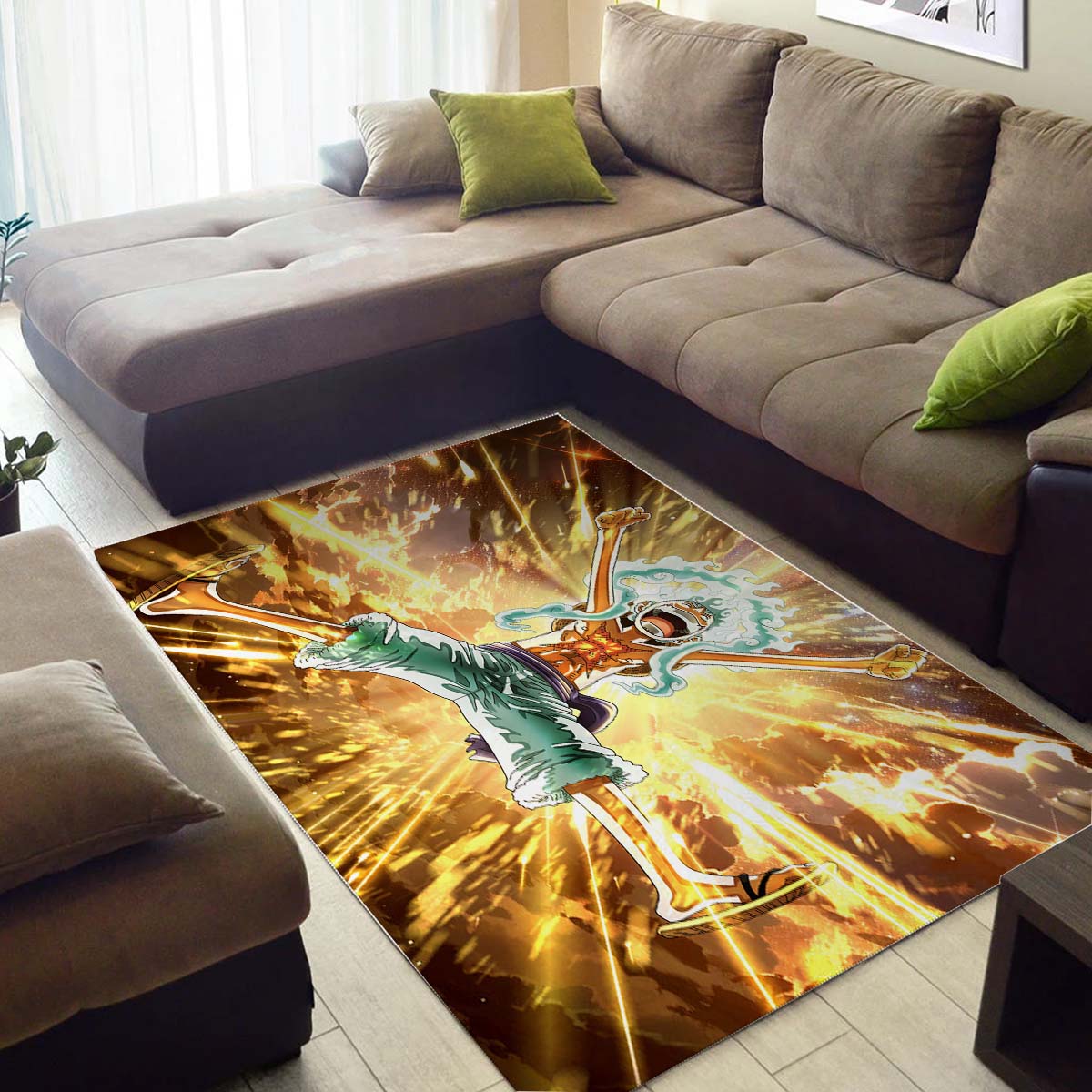 Laughing Luffy One Teppich – Bild 3