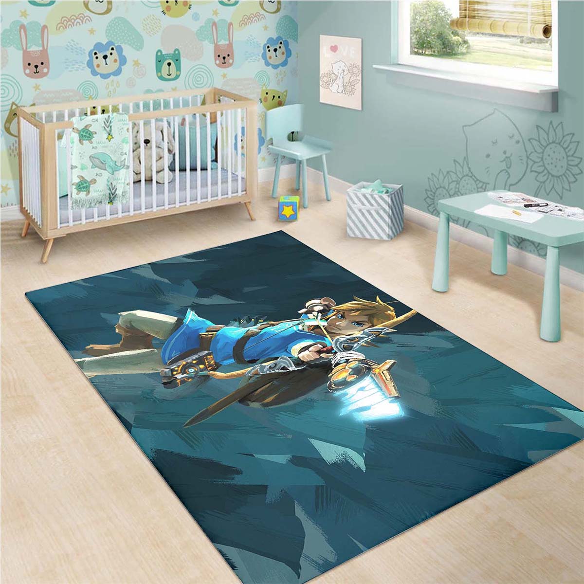 Legende von Zelda Breath of Link Teppich – Bild 3