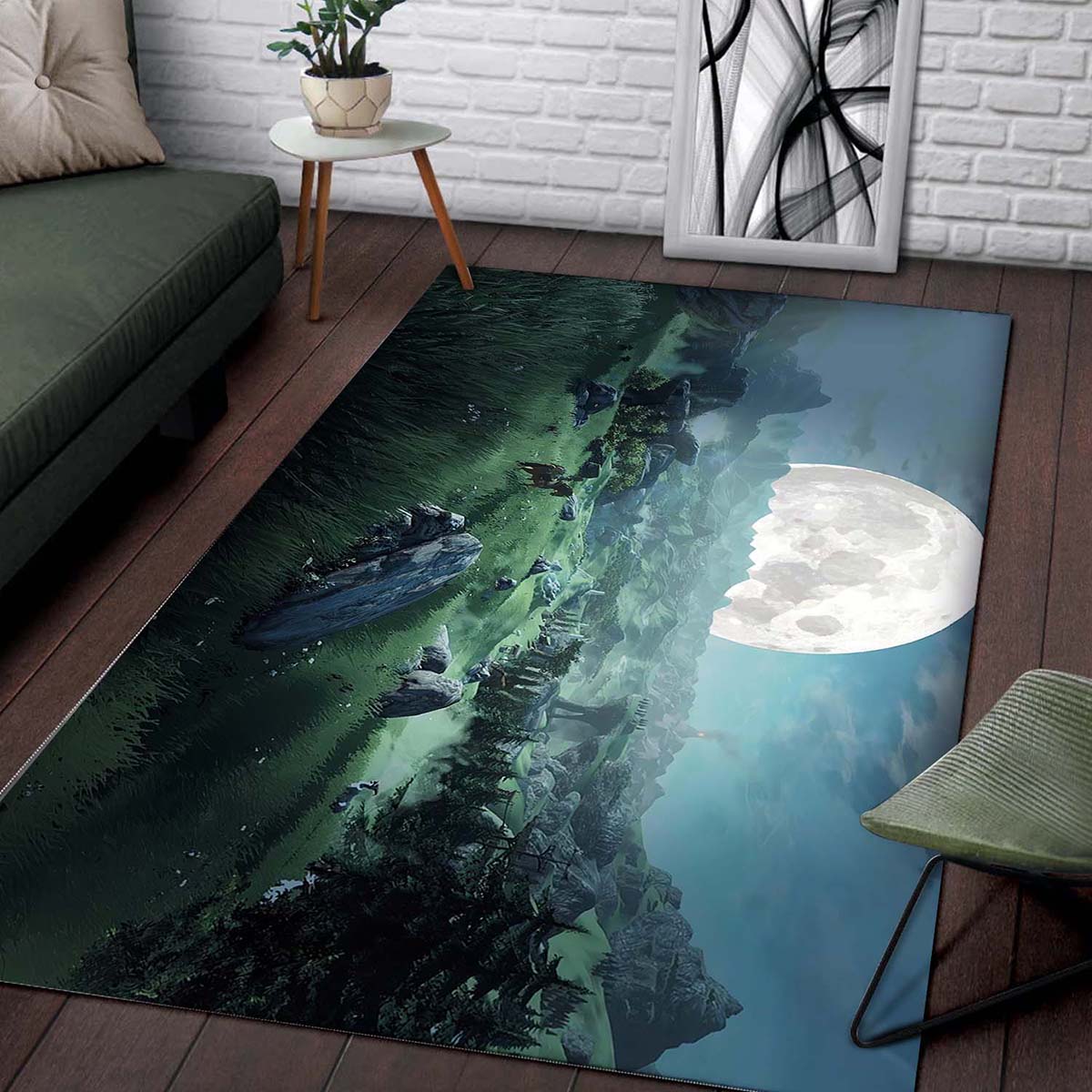 Legende von Zelda landscape 1 gaming Teppich – Bild 2