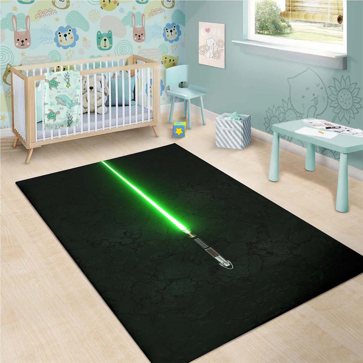 Lichtschwert star wars Teppich – Bild 3