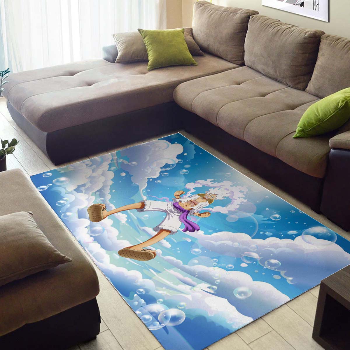 Luffy 8K Gear 5 5K Teppich – Bild 3