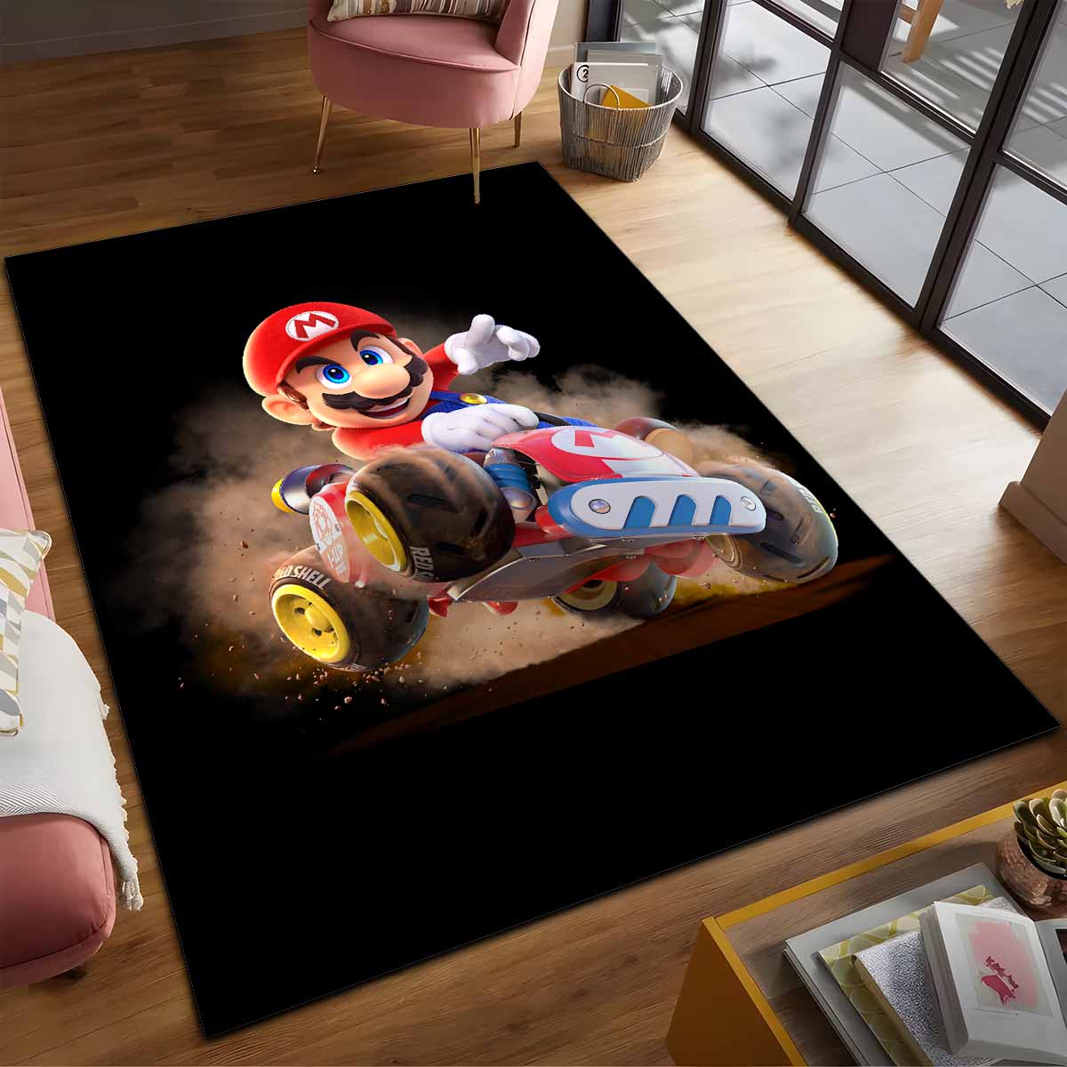 Mario In Mario Kart Welt Teppich (New) – Bild 2
