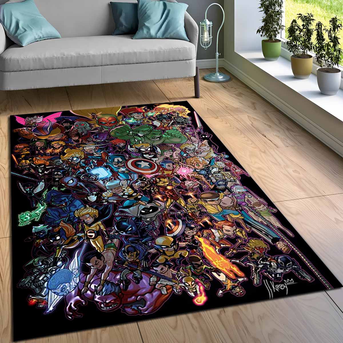 Marvel Avengers 1011 Teppich – Bild 3