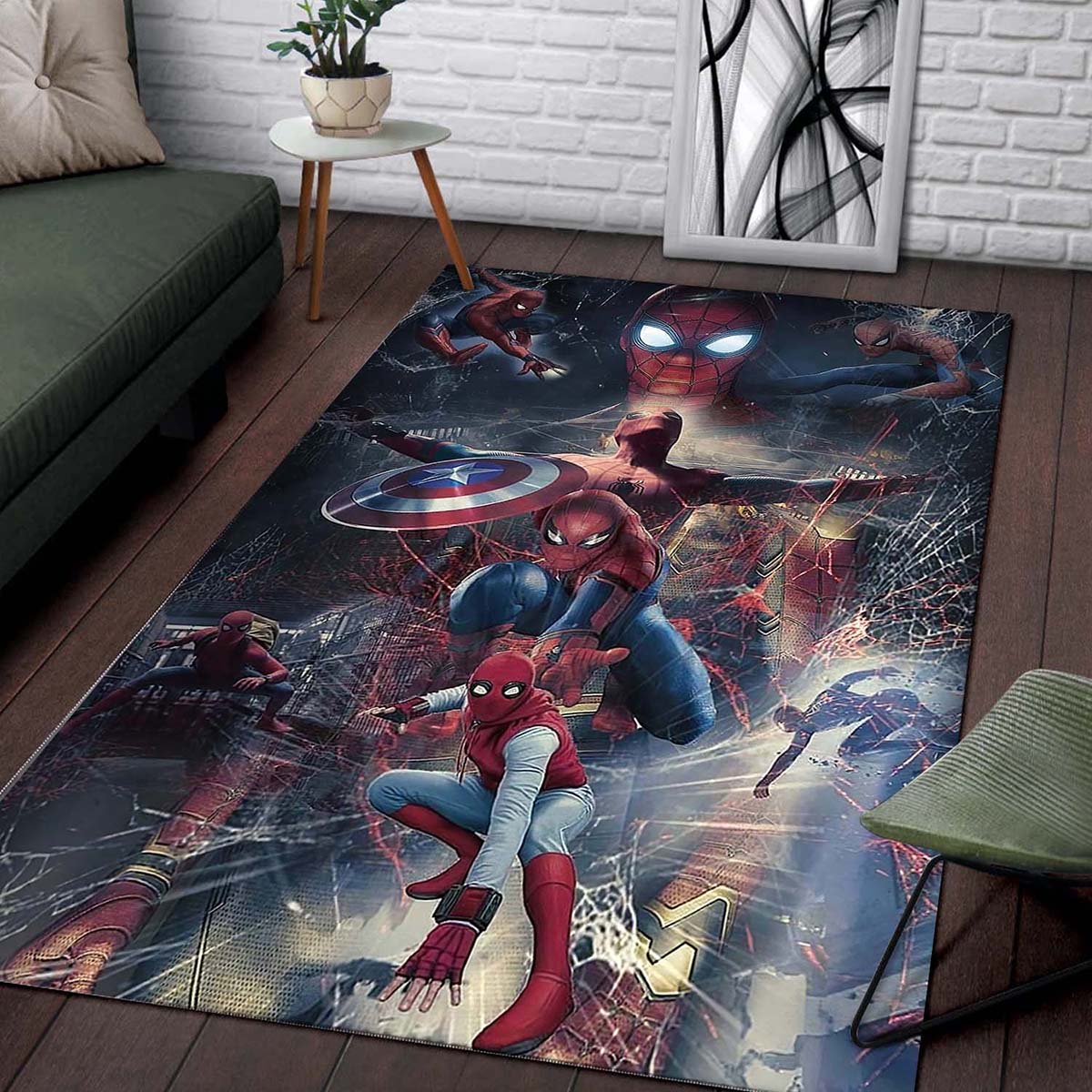 Marvel Superhero Spider man Teppich – Bild 2