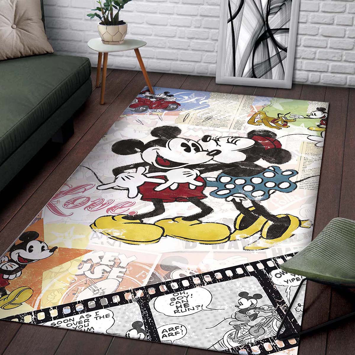 Mickey Mouse De1353122 Teppich – Bild 2