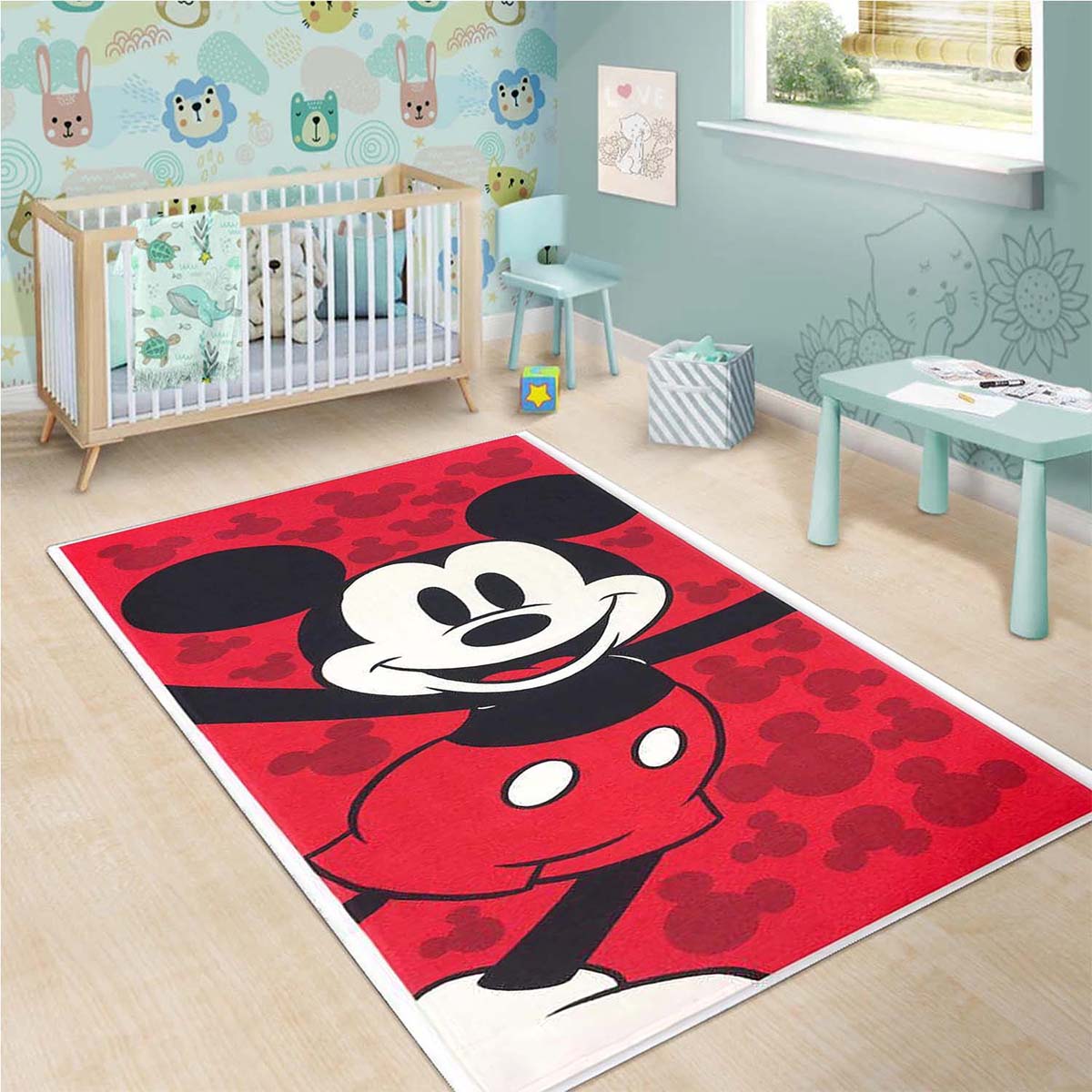 Mickey Mouse Ded81F3246 Teppich – Bild 3