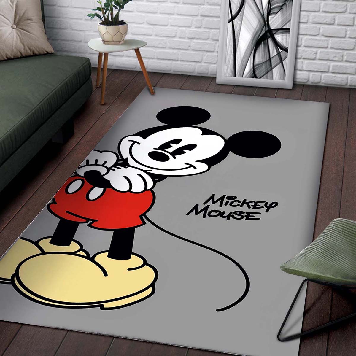 Mickey Mouse Disney Movie Home Decor Teppich – Bild 2