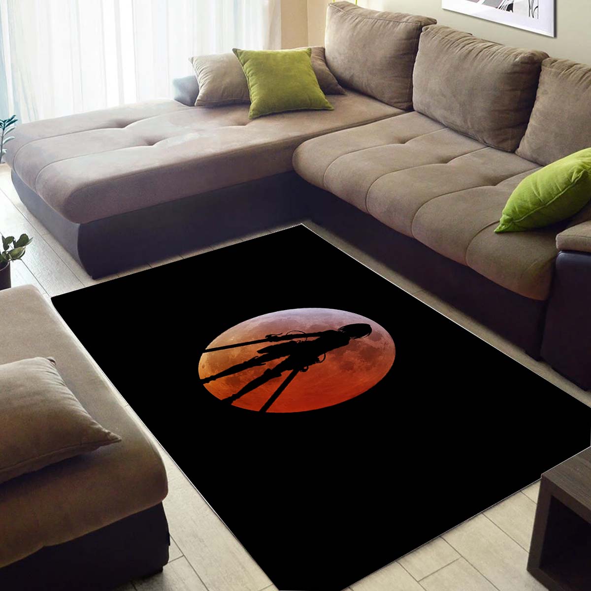 Mikasa Ackerman 1 Teppich – Bild 3