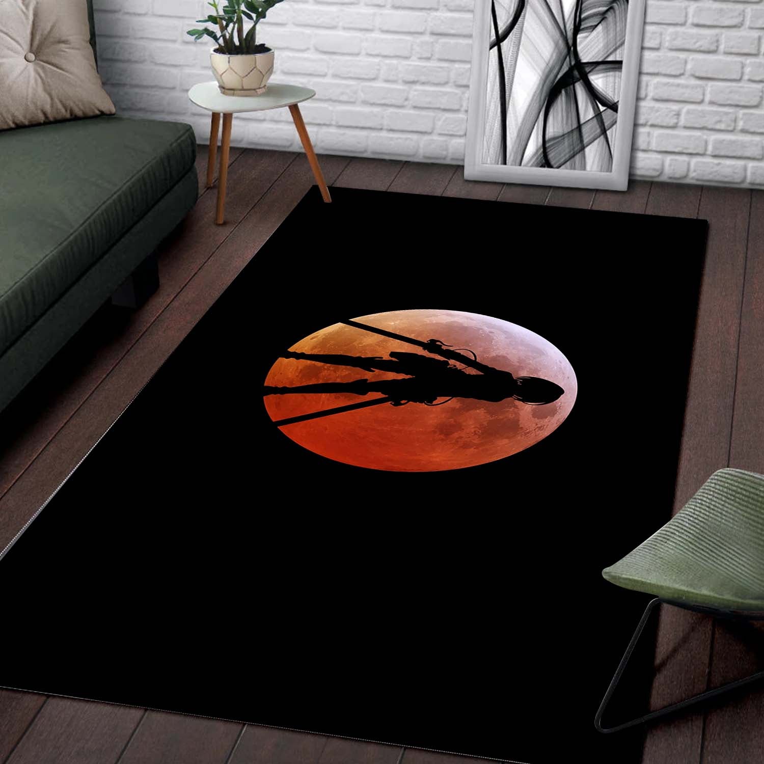 Mikasa Ackerman 1 Teppich – Bild 2