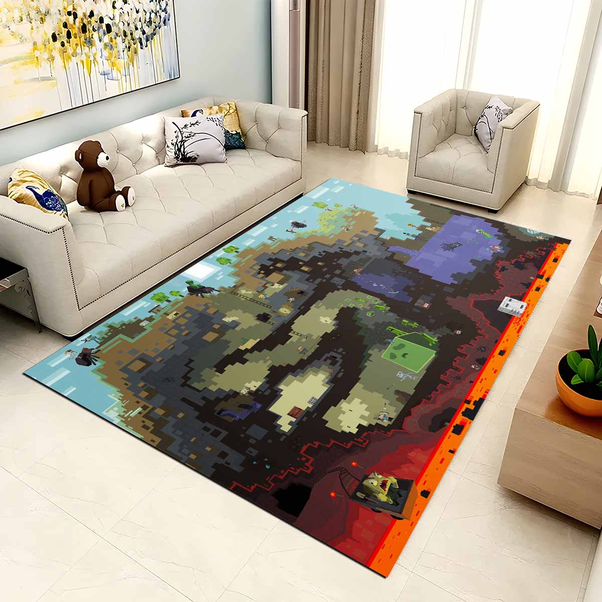 Minecraft Alle Blcke Teppich – Bild 2