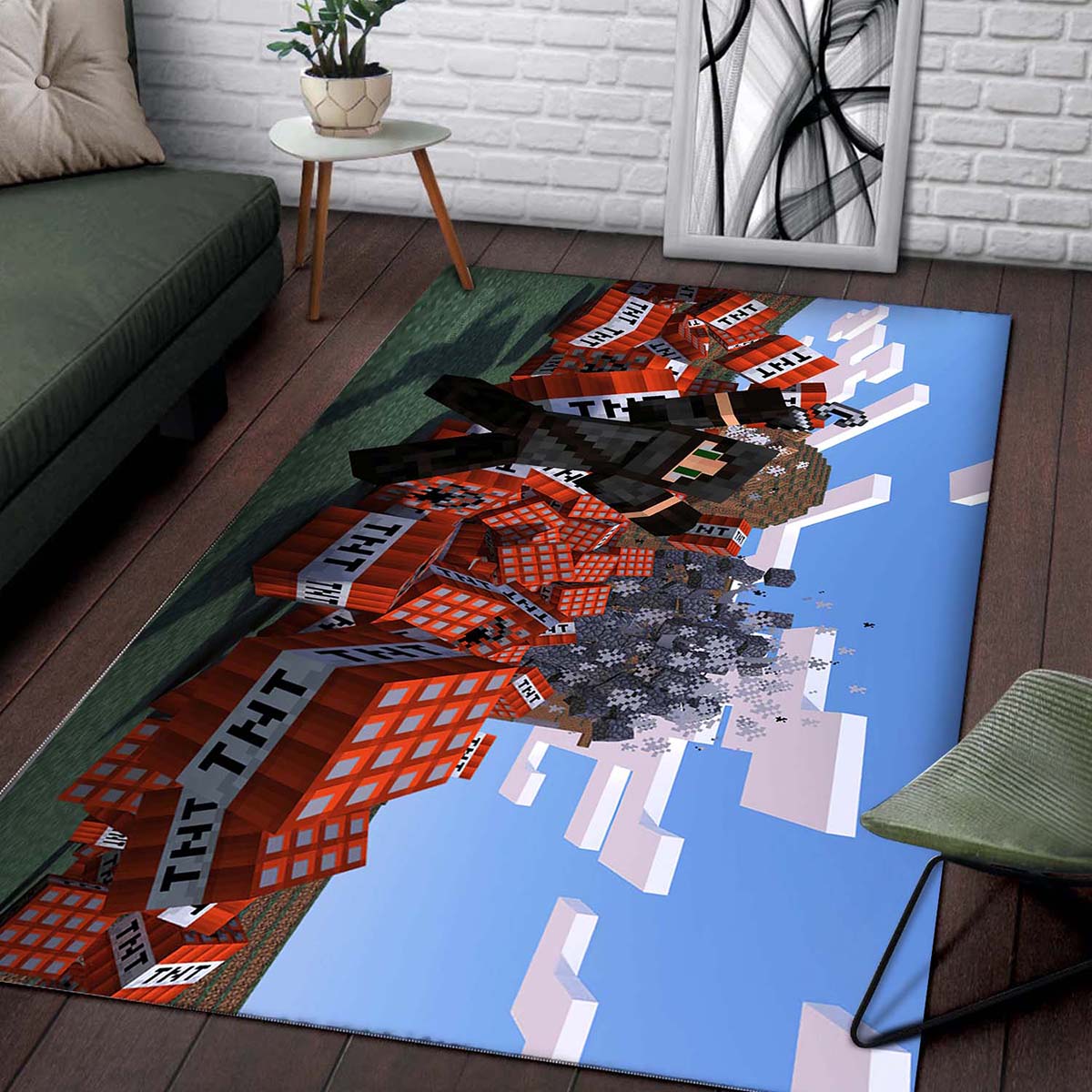 Minecraft Dekor 19120616 Teppich – Bild 2