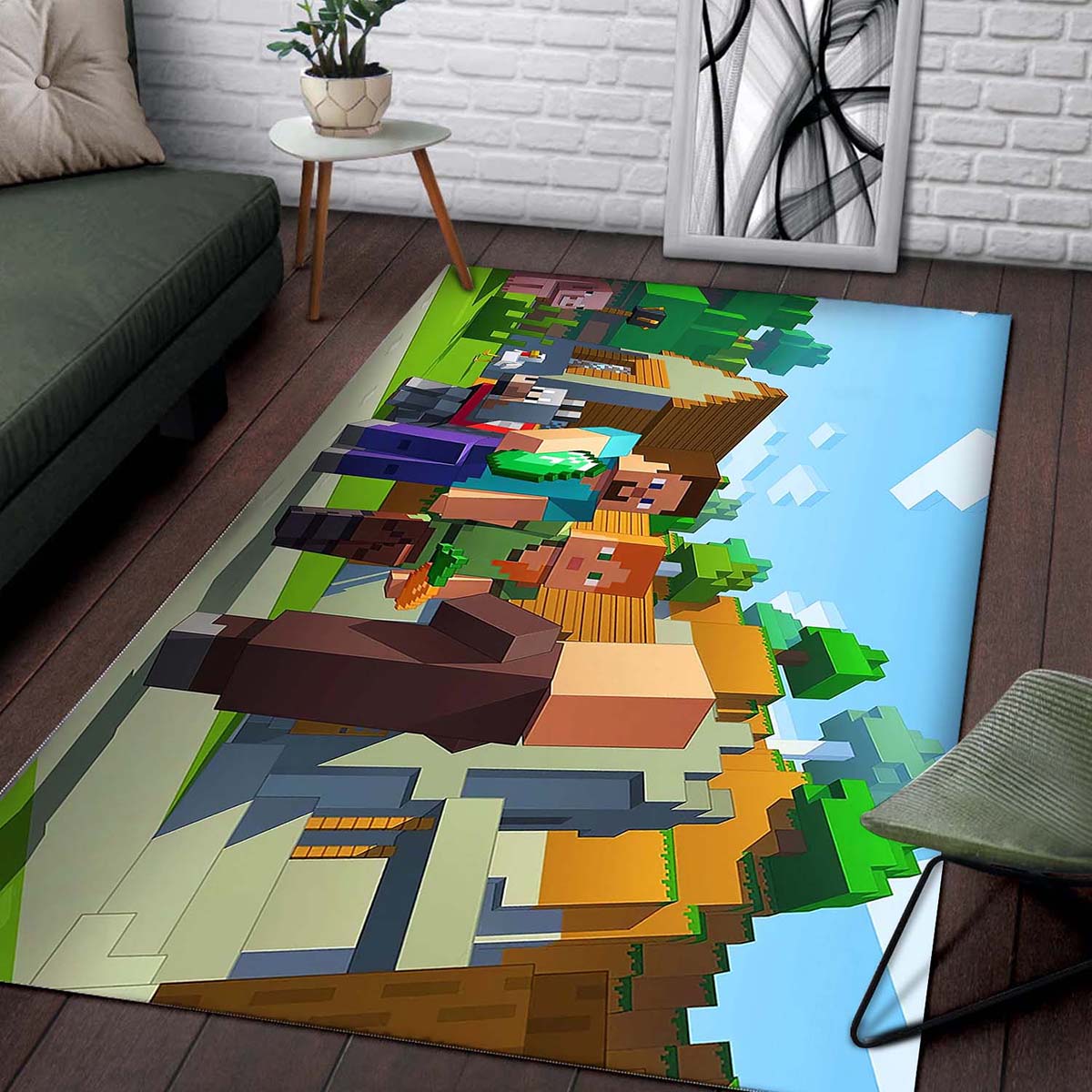 Minecraft Dekor M301014 Teppich – Bild 2
