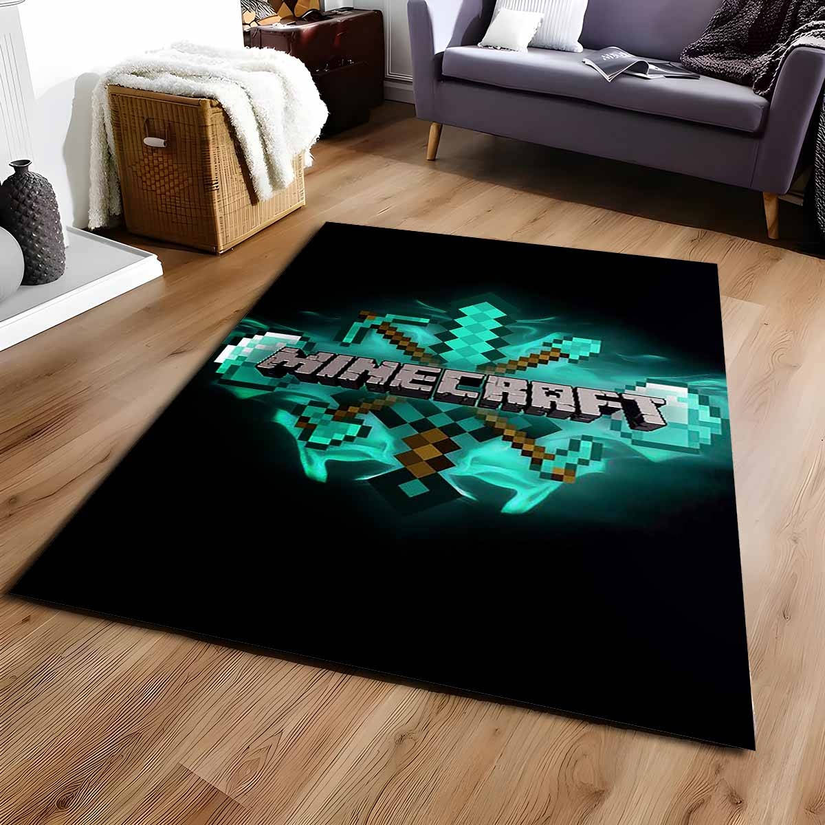 Minecraft Grundwerkzeuge Teppich