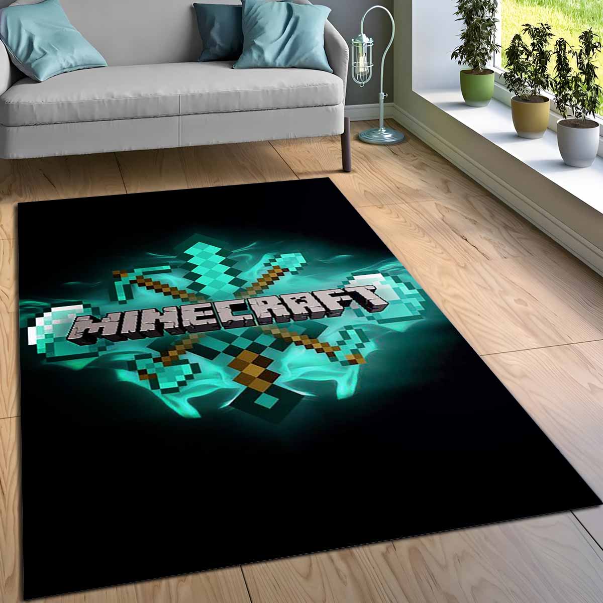 Minecraft Grundwerkzeuge Teppich – Bild 3