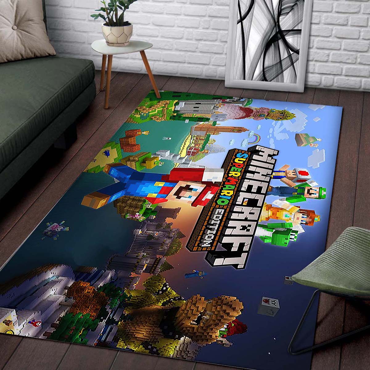 Minecraft Video Game 2484 Teppich – Bild 2