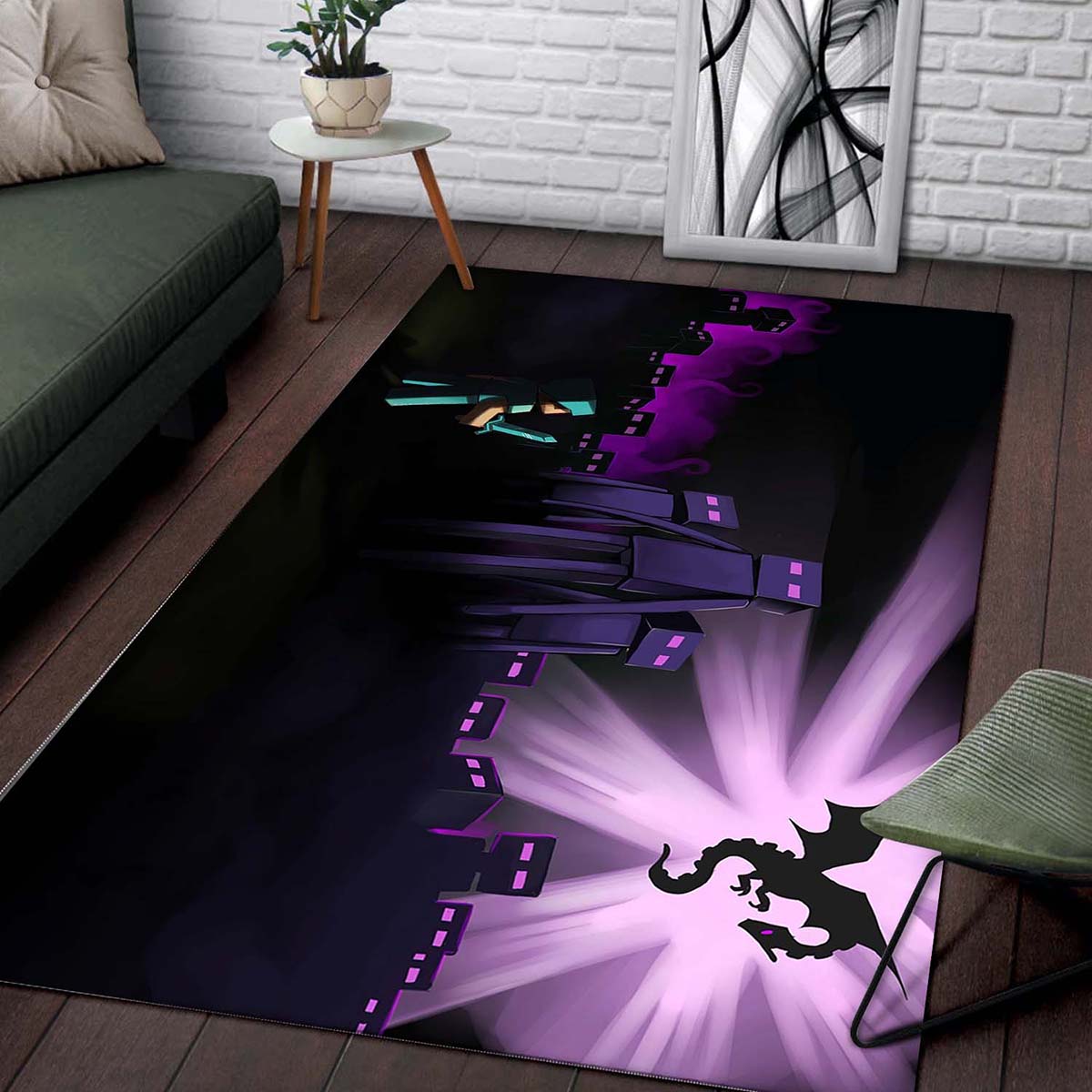 Minecraft Wohnzimmer Dekor 19120710 Teppich – Bild 2